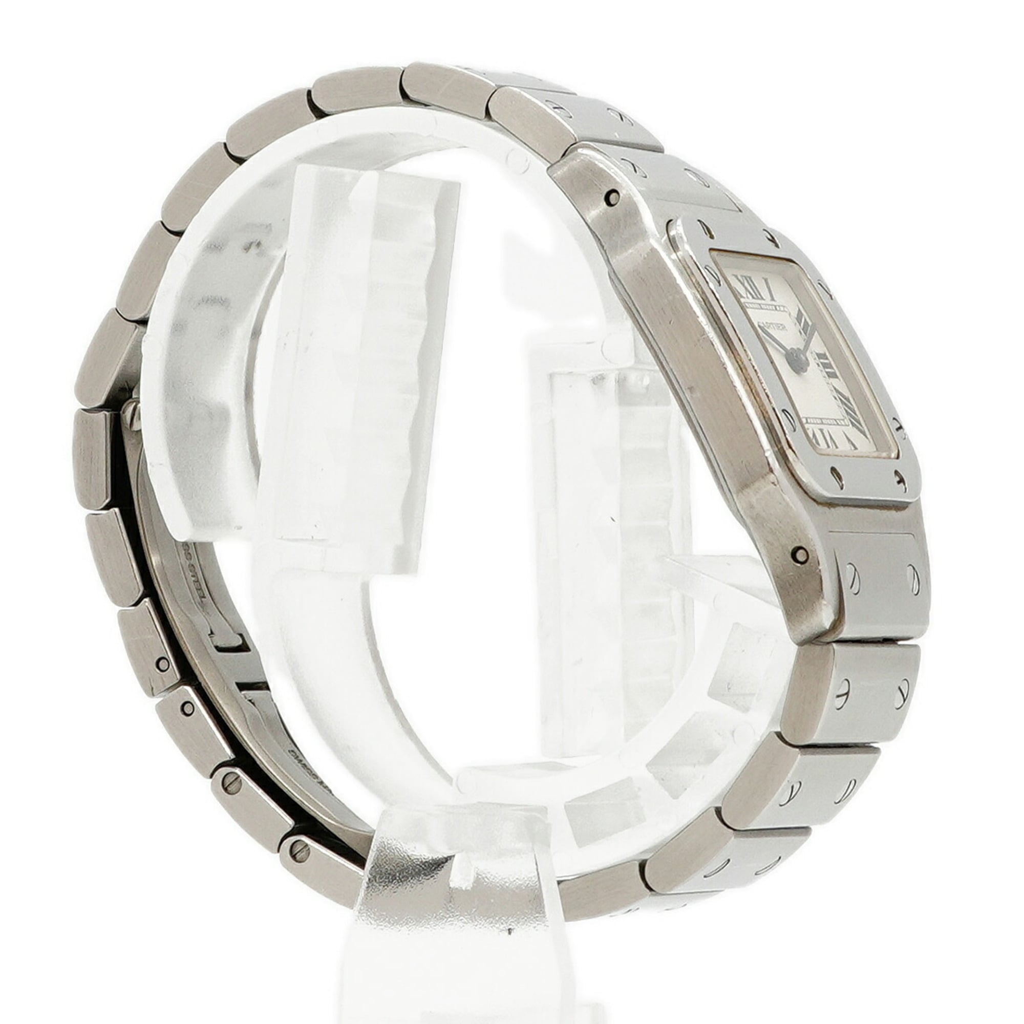 Cartier Santos W20056D6 Silver Dial 23mm Watch