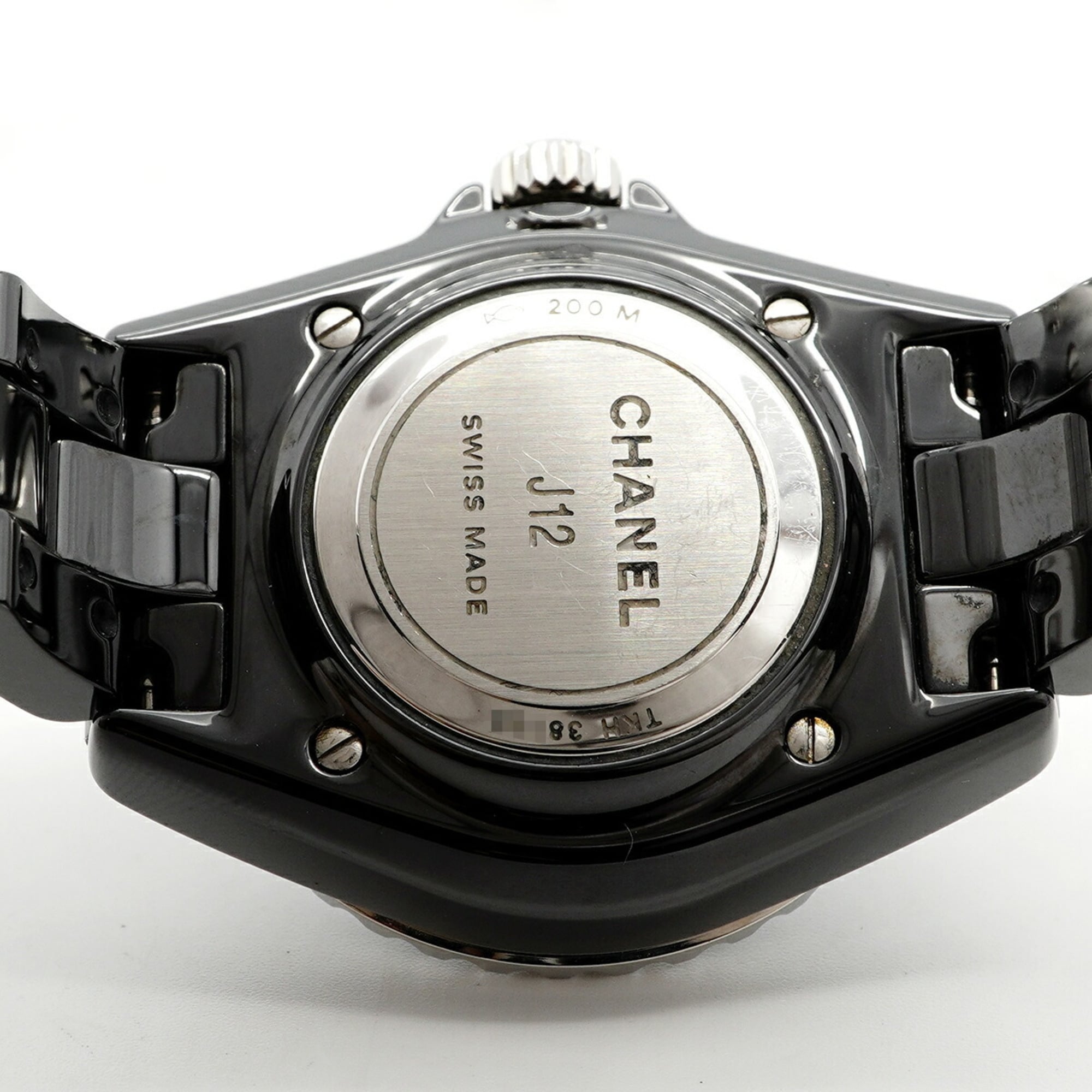 Chanel J12 Phantom H6346 Black Dial Women's Watch