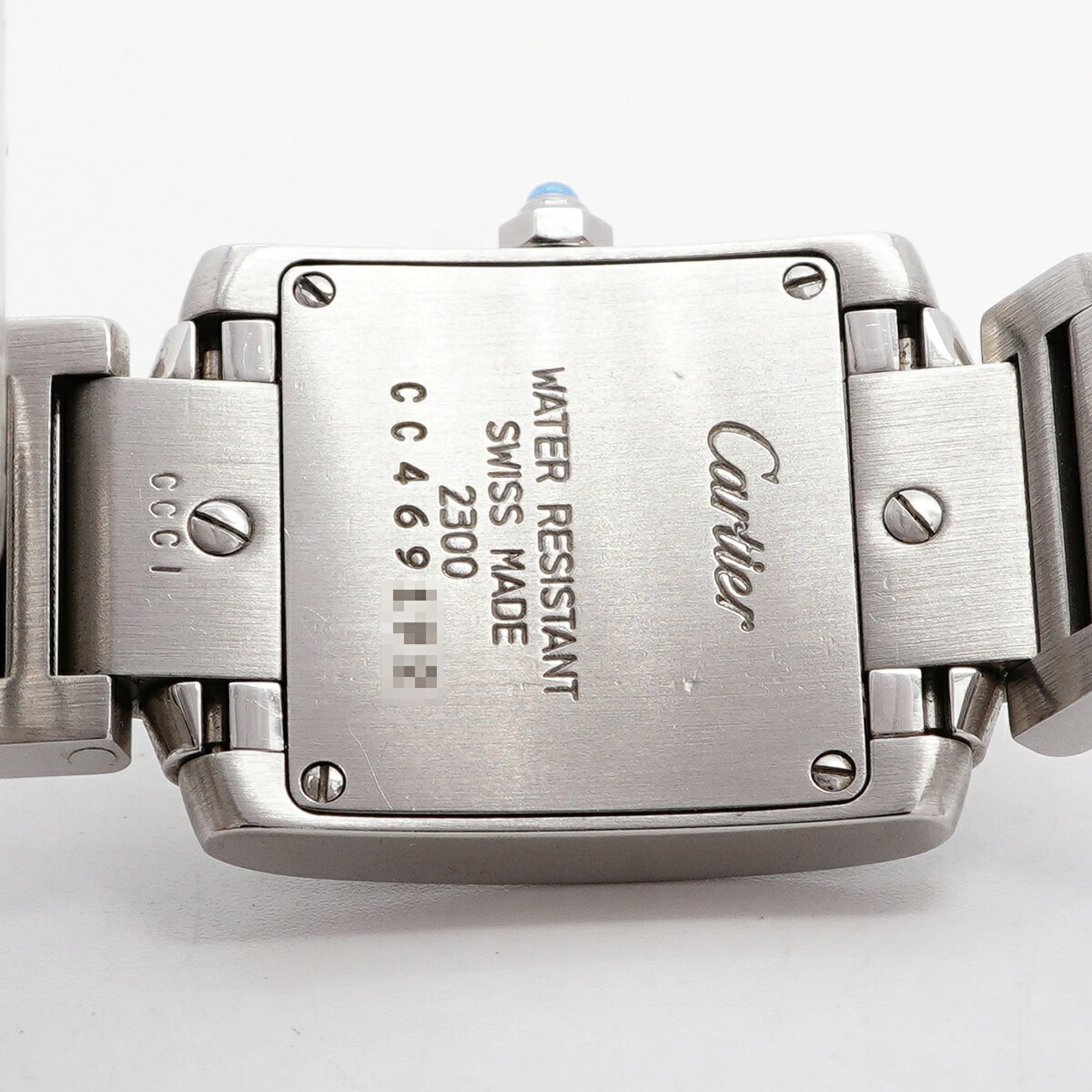 Cartier Tank Française SM W51008Q3 Ivory Dial 20mm Watch
