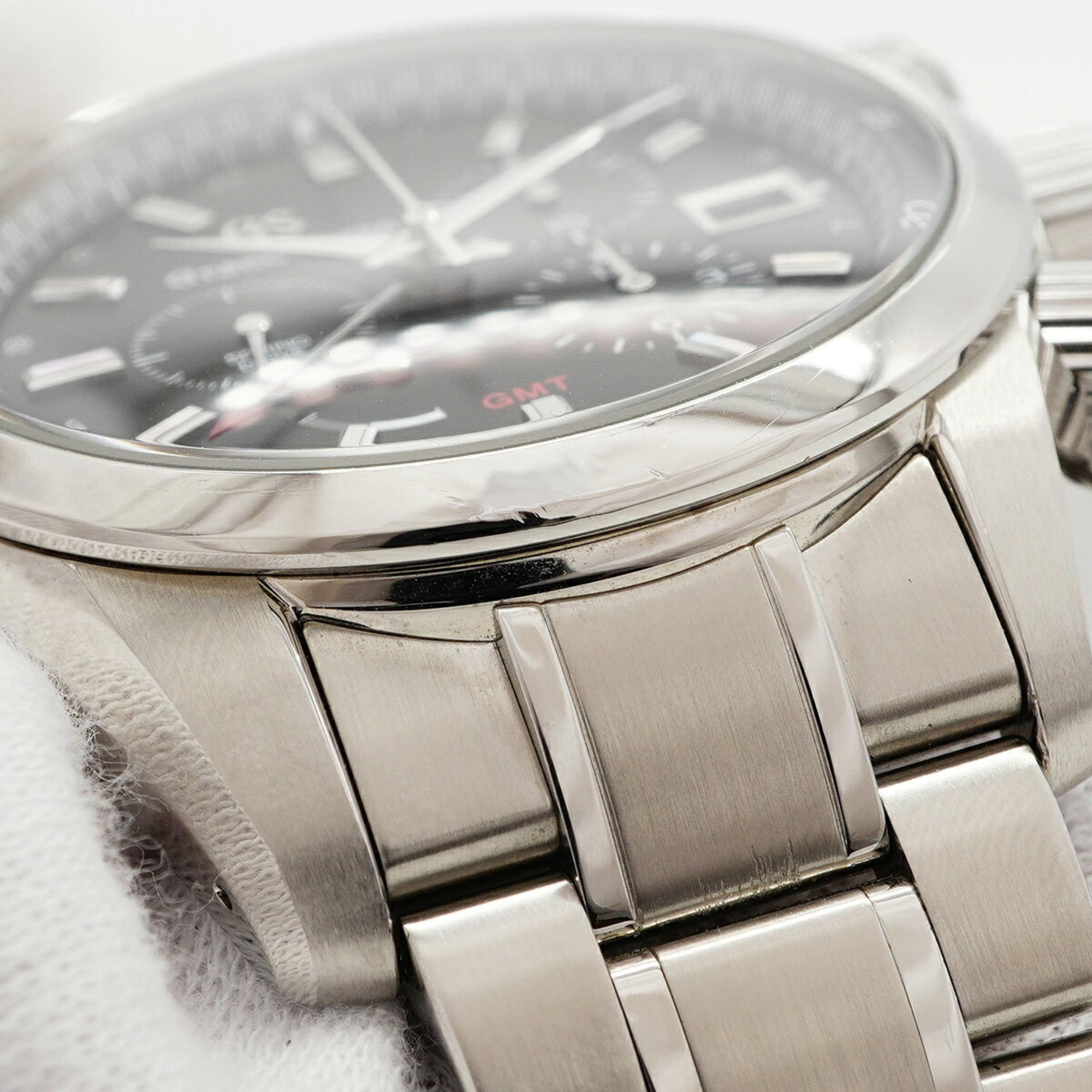Grand Seiko Spring Drive SBGC203/9R86-0AA0 Black Dial 43mm Watch