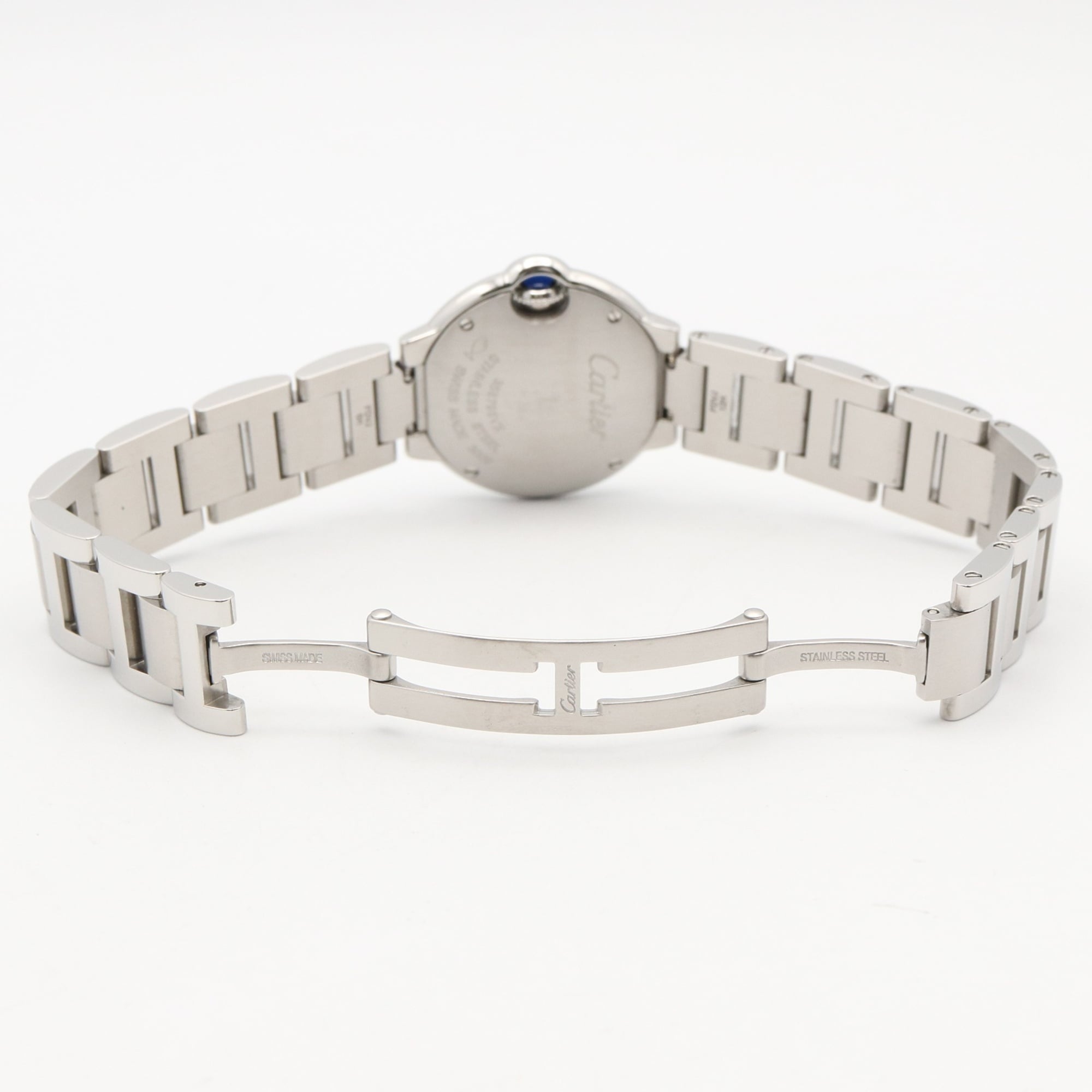 Cartier Ballon Bleu SM WE902073 Silver Dial 28mm Watch