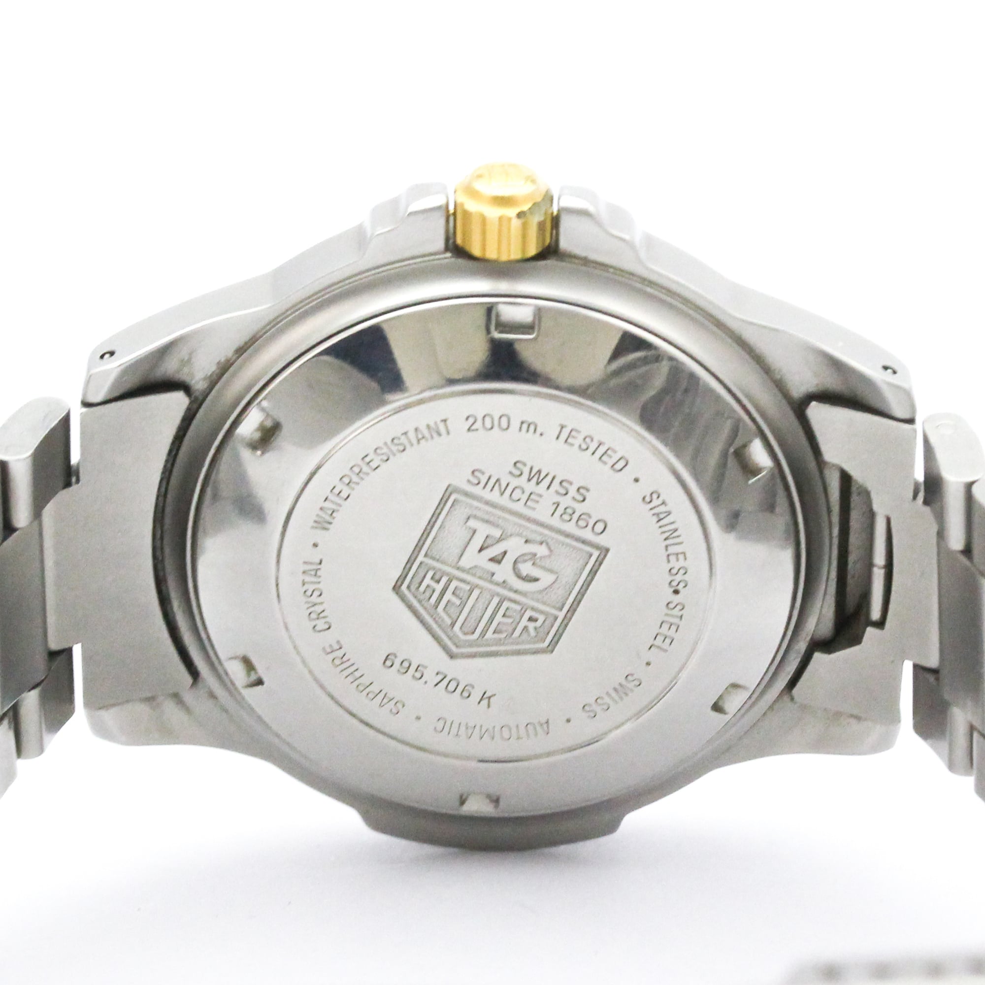 TAG HEUER Professional 4000 Stainless Steel Automatic Mens Watch 695.706