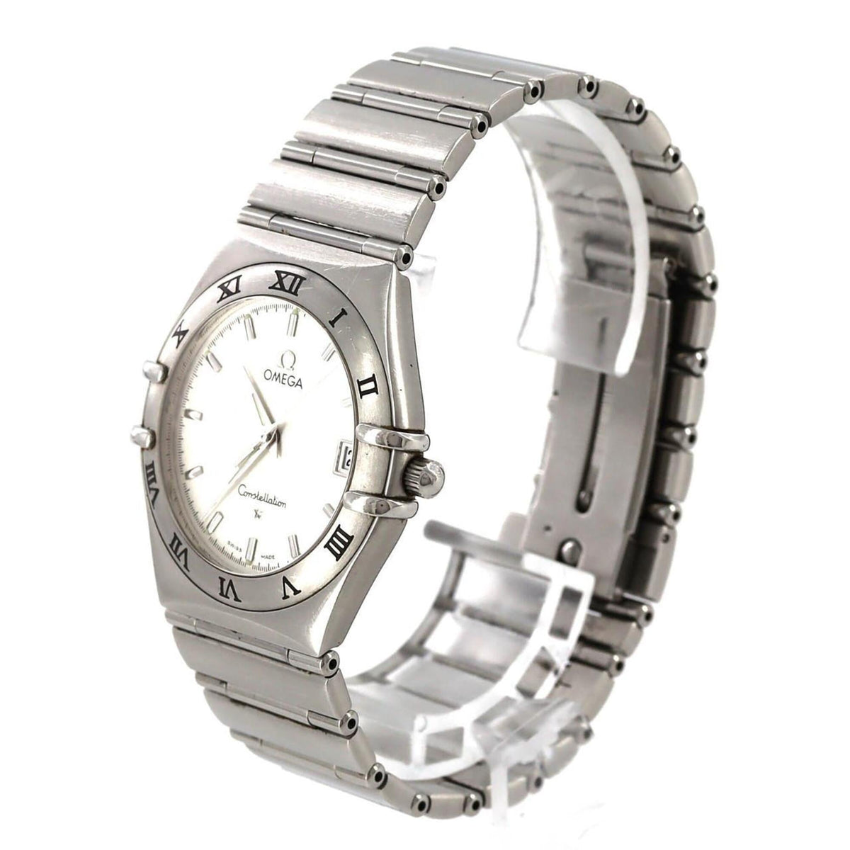 Montre Omega Constellation 1512.3, cadran argenté, 33 mm