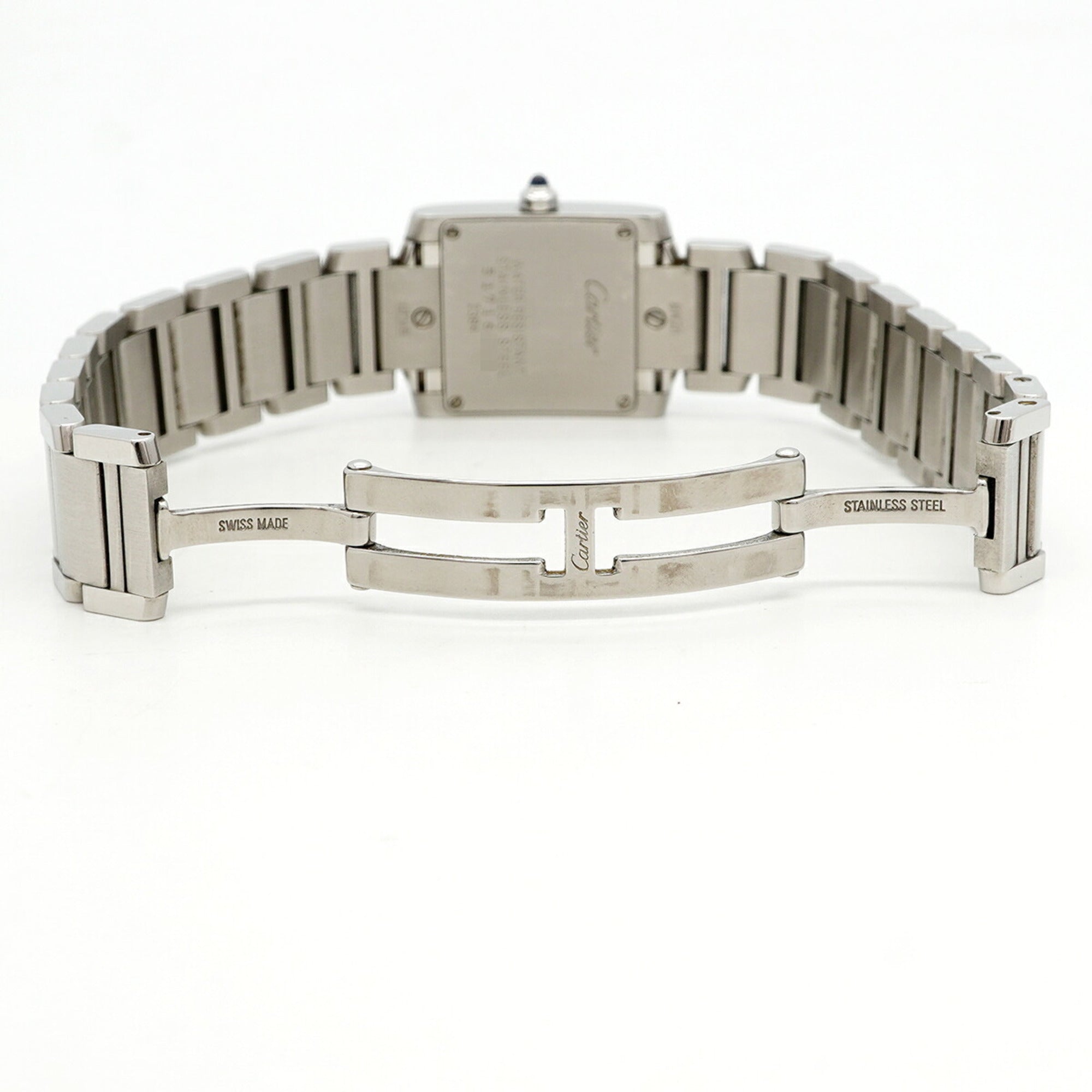 Cartier Tank FranÃ§aise SM W51008Q3 Ivory Dial Wo