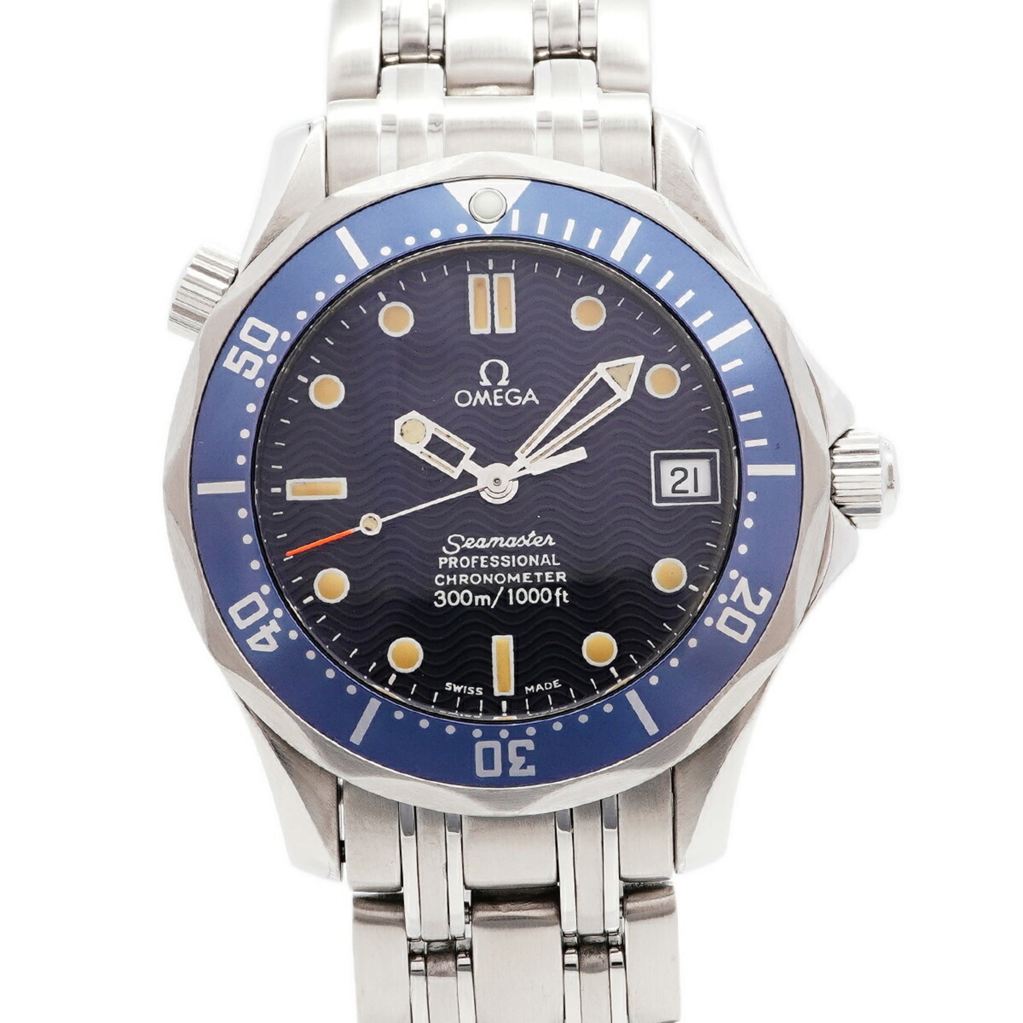 Montre Omega Seamaster Professional 2551.8, cadran bleu, 36 mm
