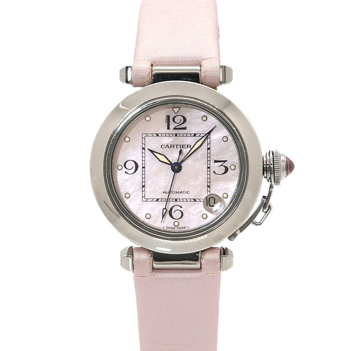 Cartier Pasha C W3106499 Pink shell Dial 35mm Watch