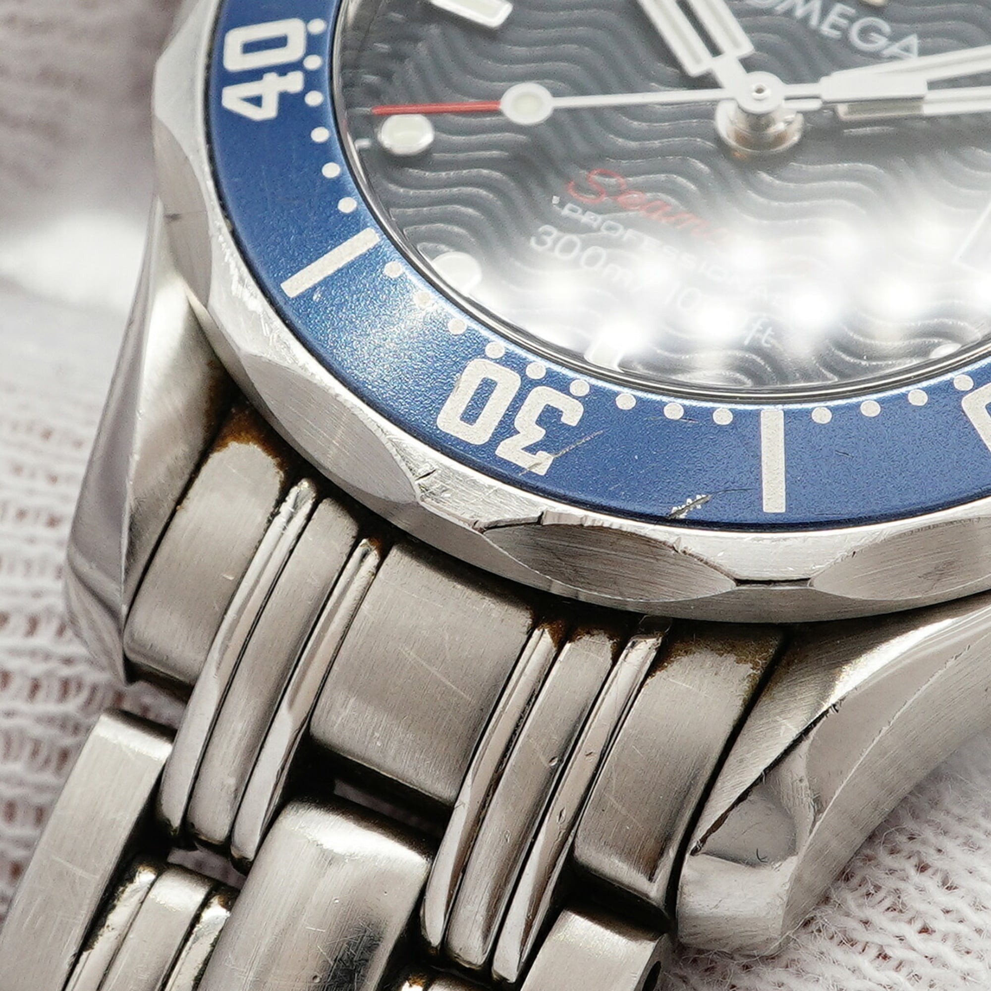 Omega Seamaster 2224.80 Blue Dial Women's Watch