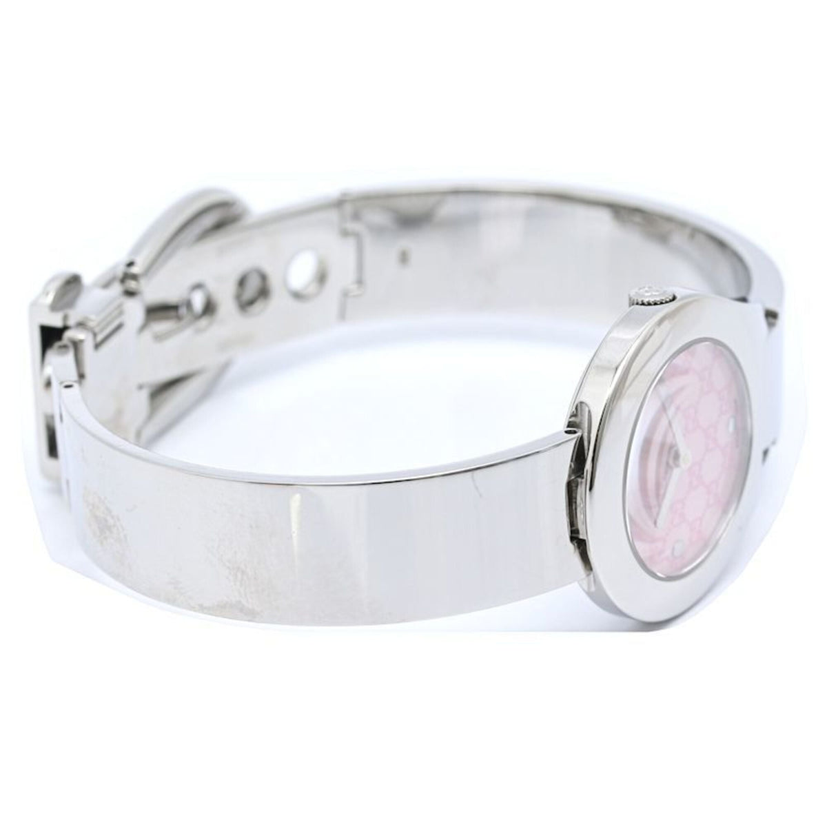 Gucci Serie 6700 YA067507 6700L Rosa Gehäuse Zifferblatt 26 mm Uhr