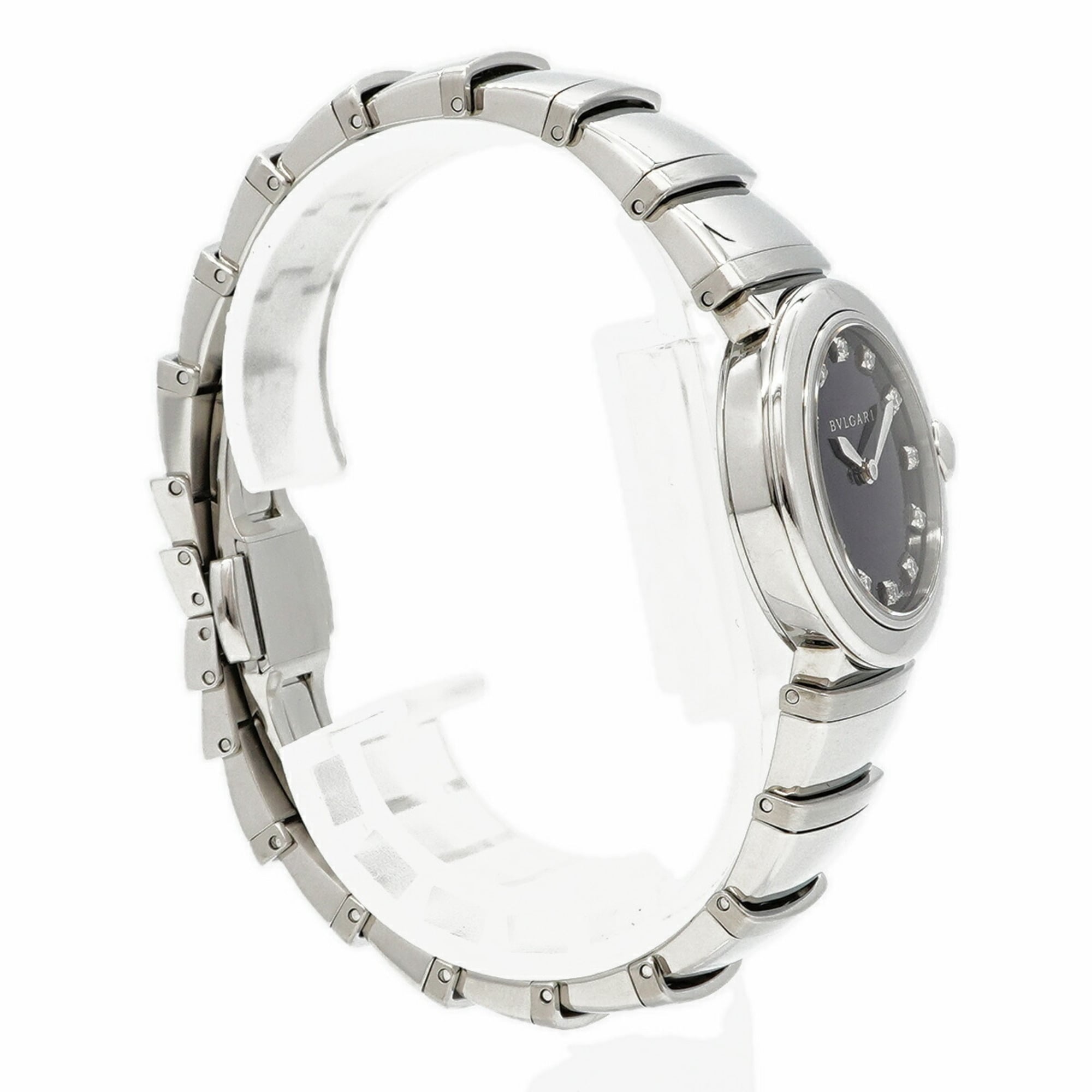 Bulgari Lucea Diamond LU28S Navy Dial Women's Watch