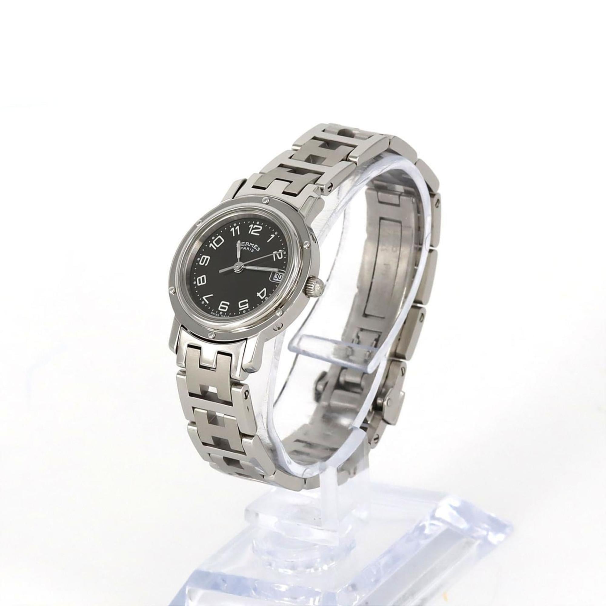 HermÃ¨s Clipper CL4.210 Stainless Steel Quartz Watch