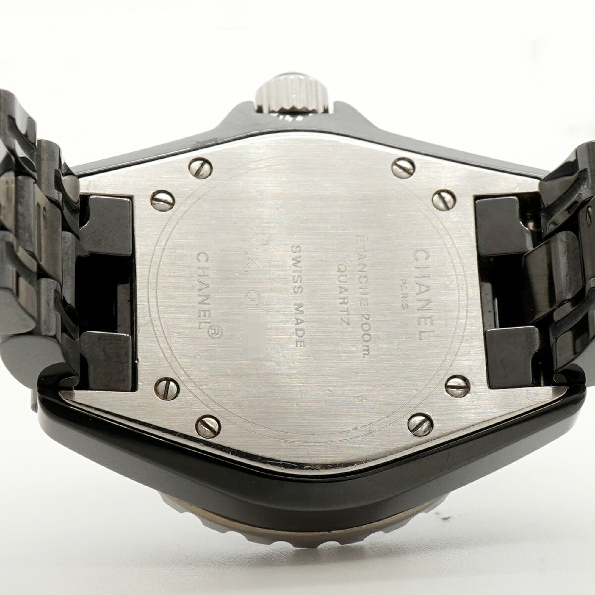 Chanel J12 H0682 Black Dial Women's Watch