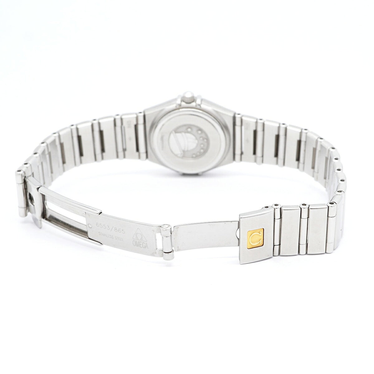 Omega Constellation 12-Diamond 1562.65 Pink Dial 22mm Watch