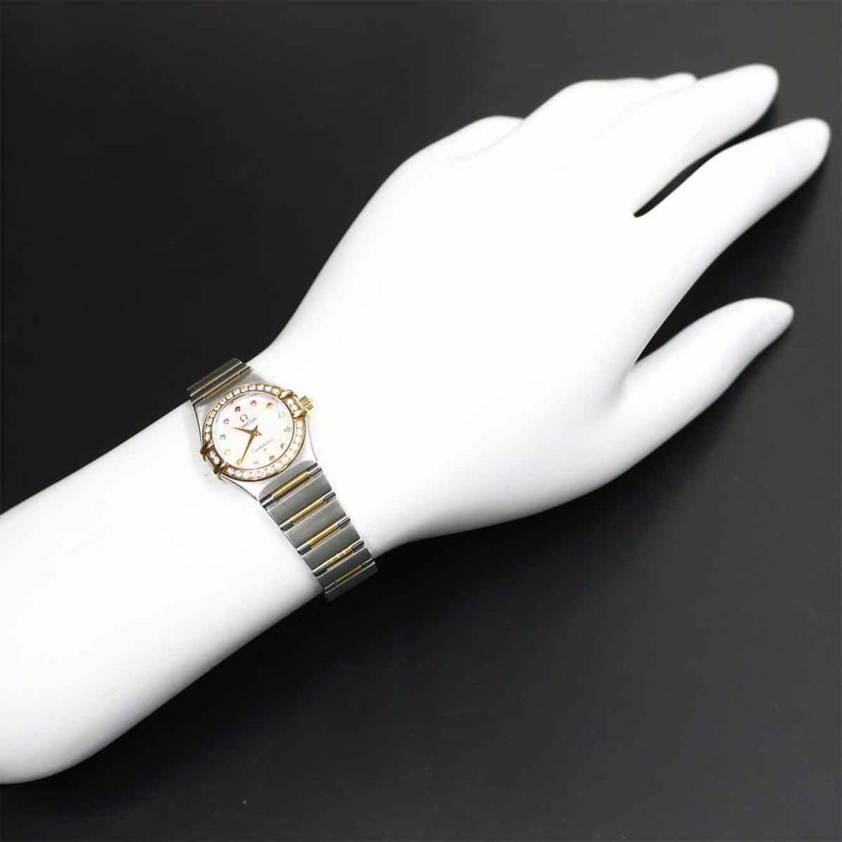 Omega Constellation Mini My Choice Iris 1365 79 Horloge met witte wijzerplaat, 23 mm