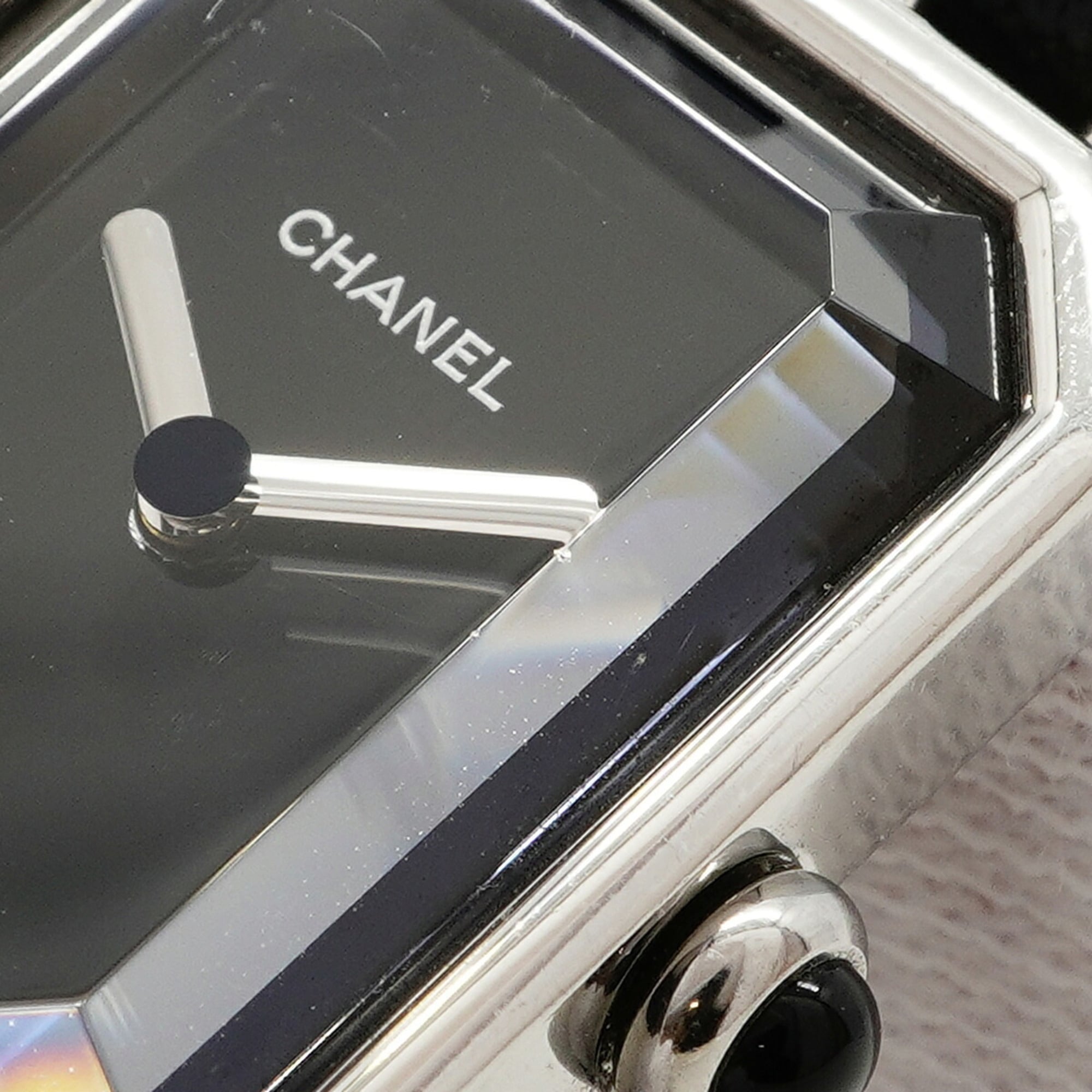 Chanel Première H0451 Black Dial 20mm Watch