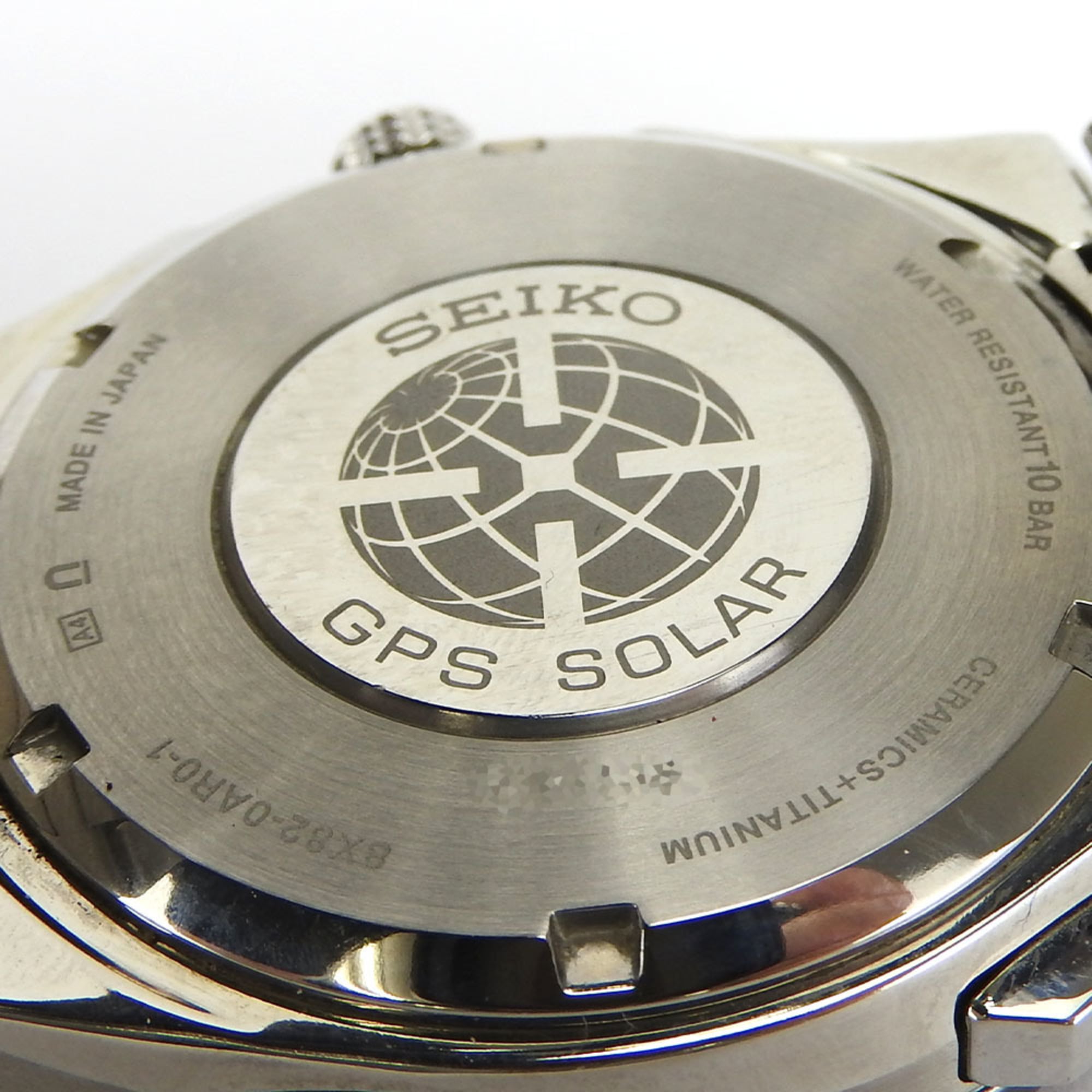 Seiko Astron SBXB129 8X82-0AR0-1 Titanium Chronograph 8X Series Men's