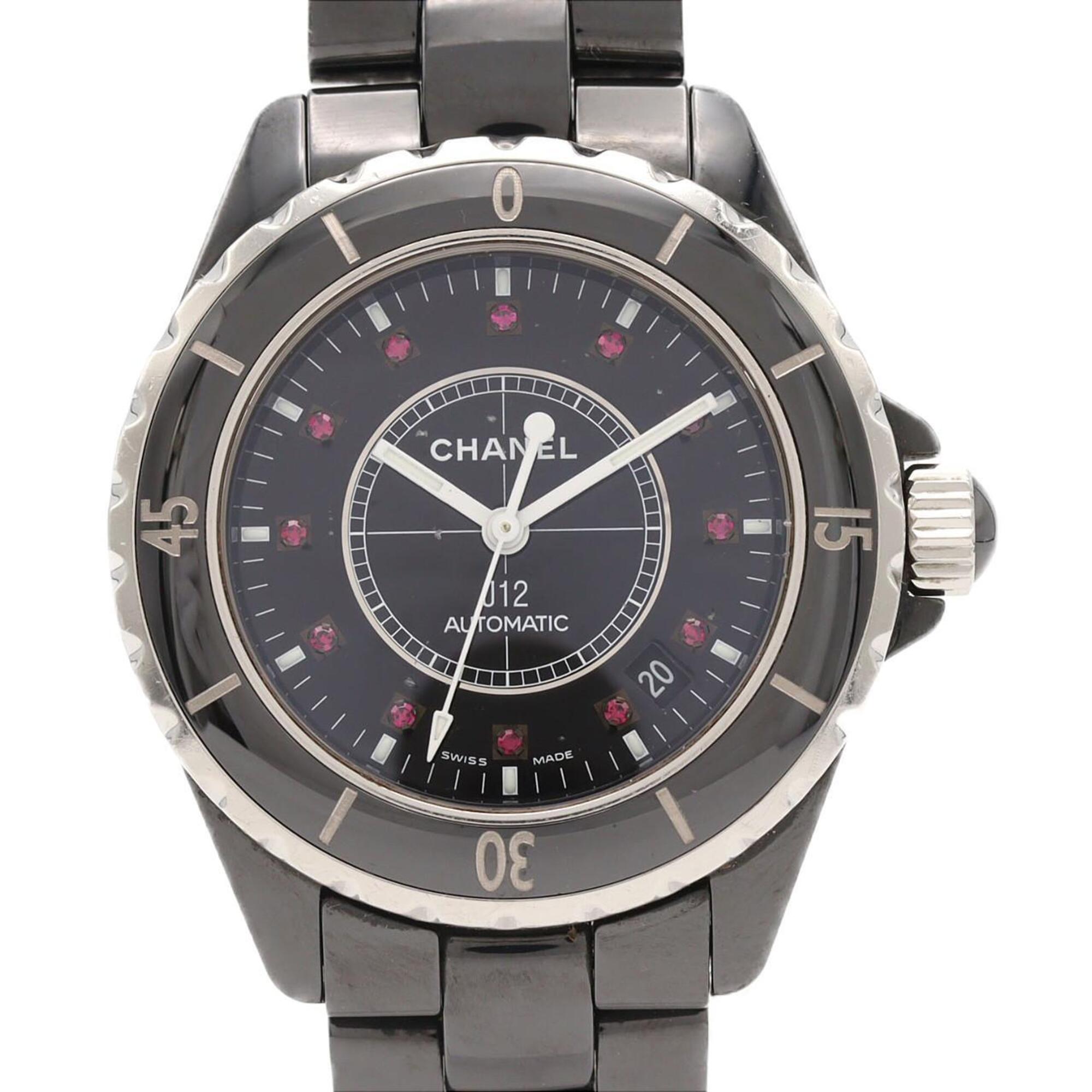 Chanel J12 H1635 Black Dial 38mm Watch