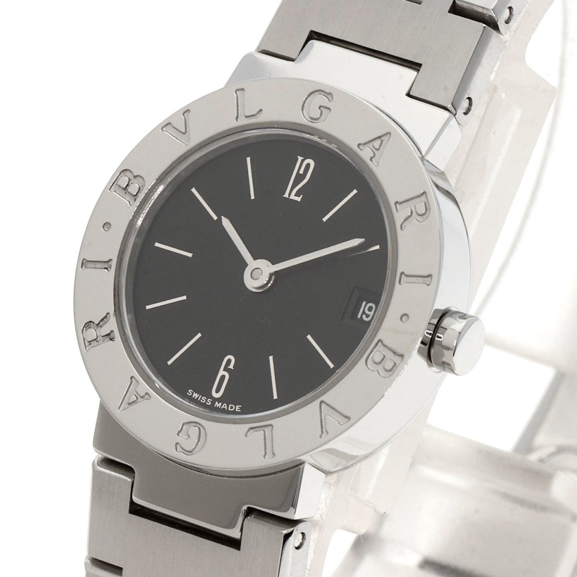 Montre Bvlgari Noir à cadran de 23 mm