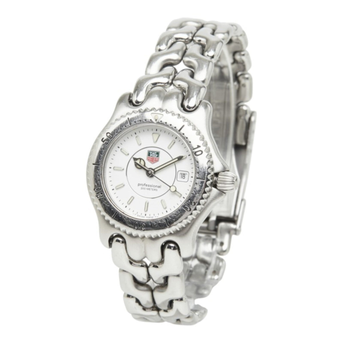 TAG Heuer Cell Professional WG1312-R0 Weiß Zifferblatt 28 mm Uhr