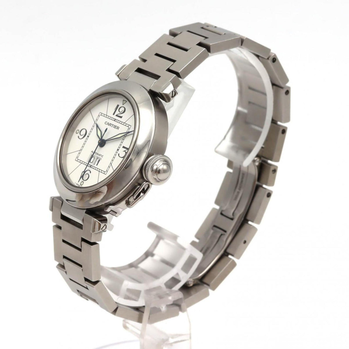 Montre Cartier Pasha C Grande Date Blanc Cadran 35 mm
