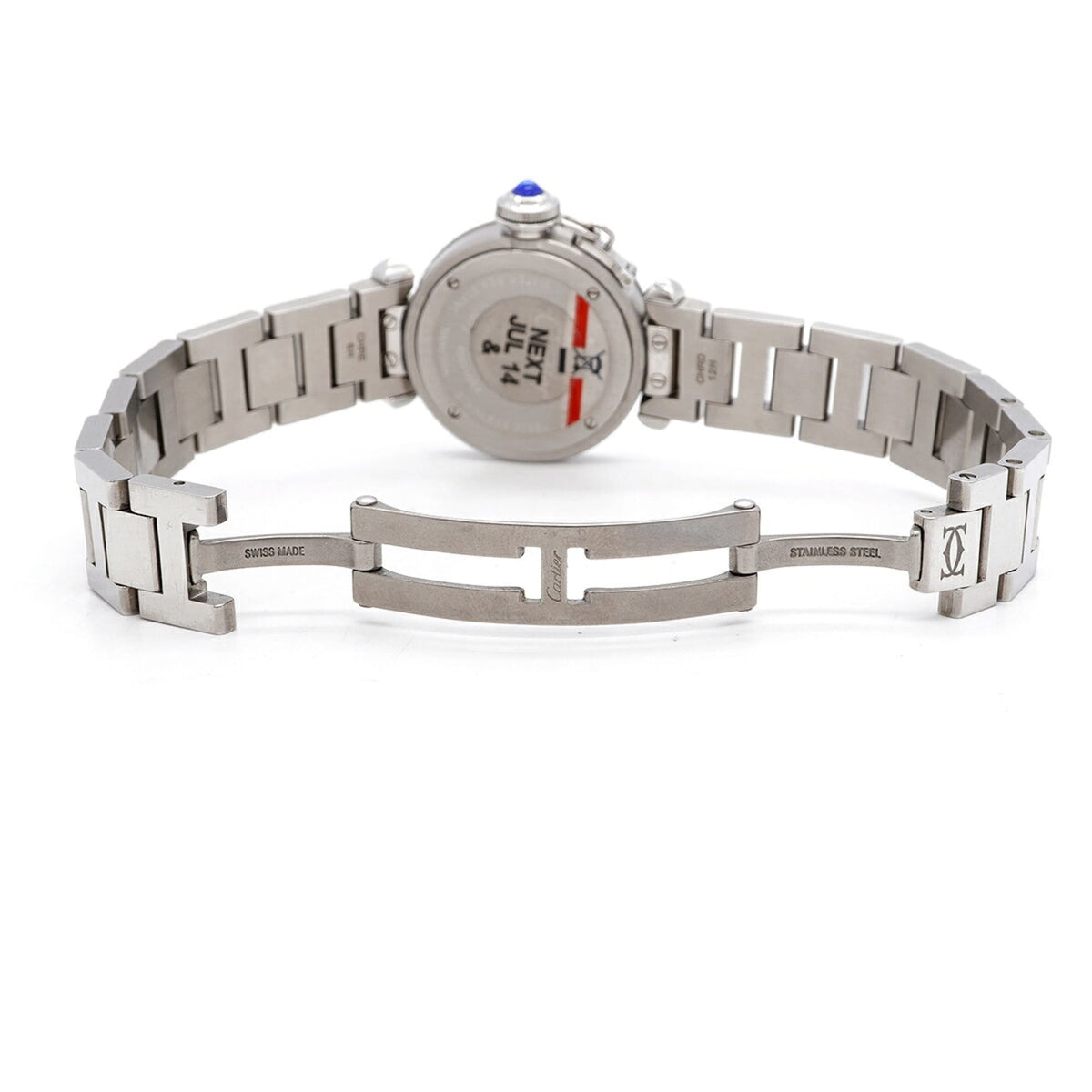 Cartier Miss Pasha W3140007 Silber Zifferblatt 26 mm Uhr