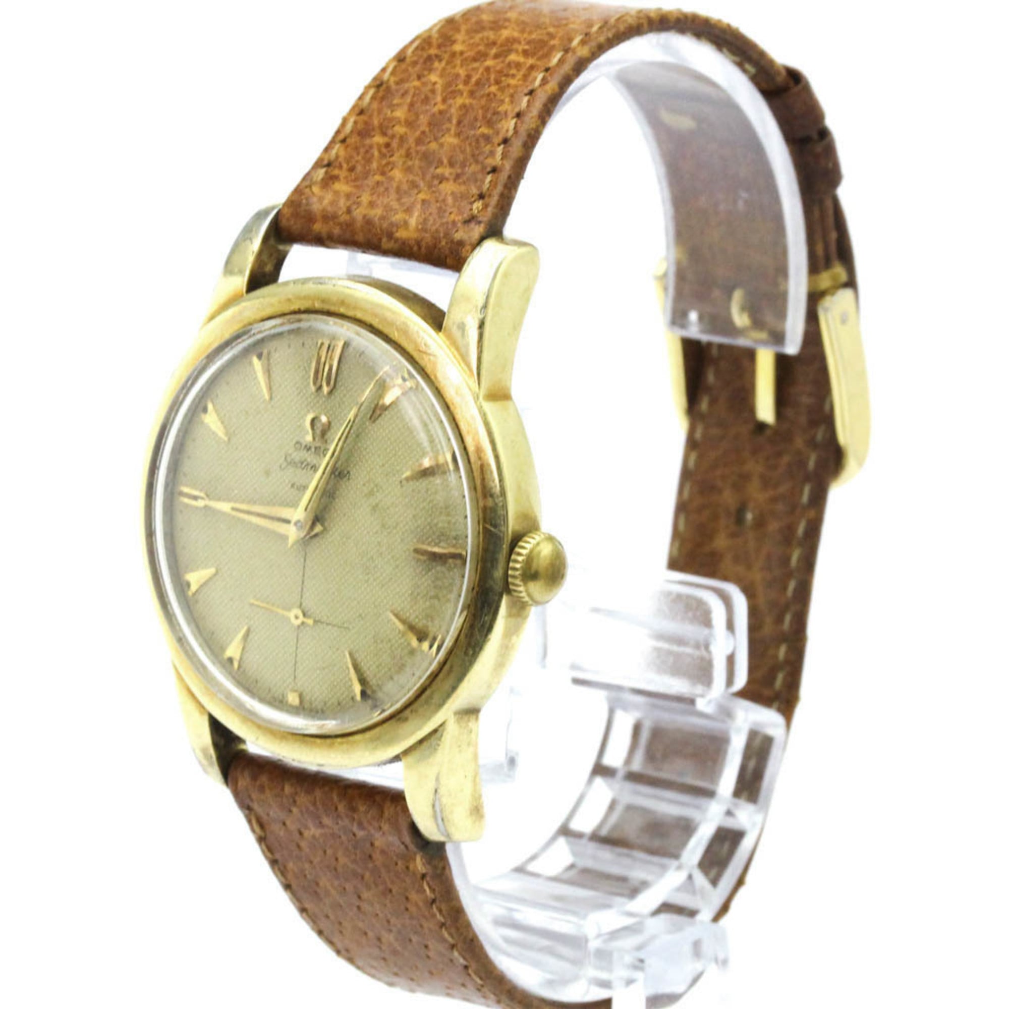 OMEGA Seamaster Cal 344 Gold Plated Automatic Watch 2576.21 Vintage