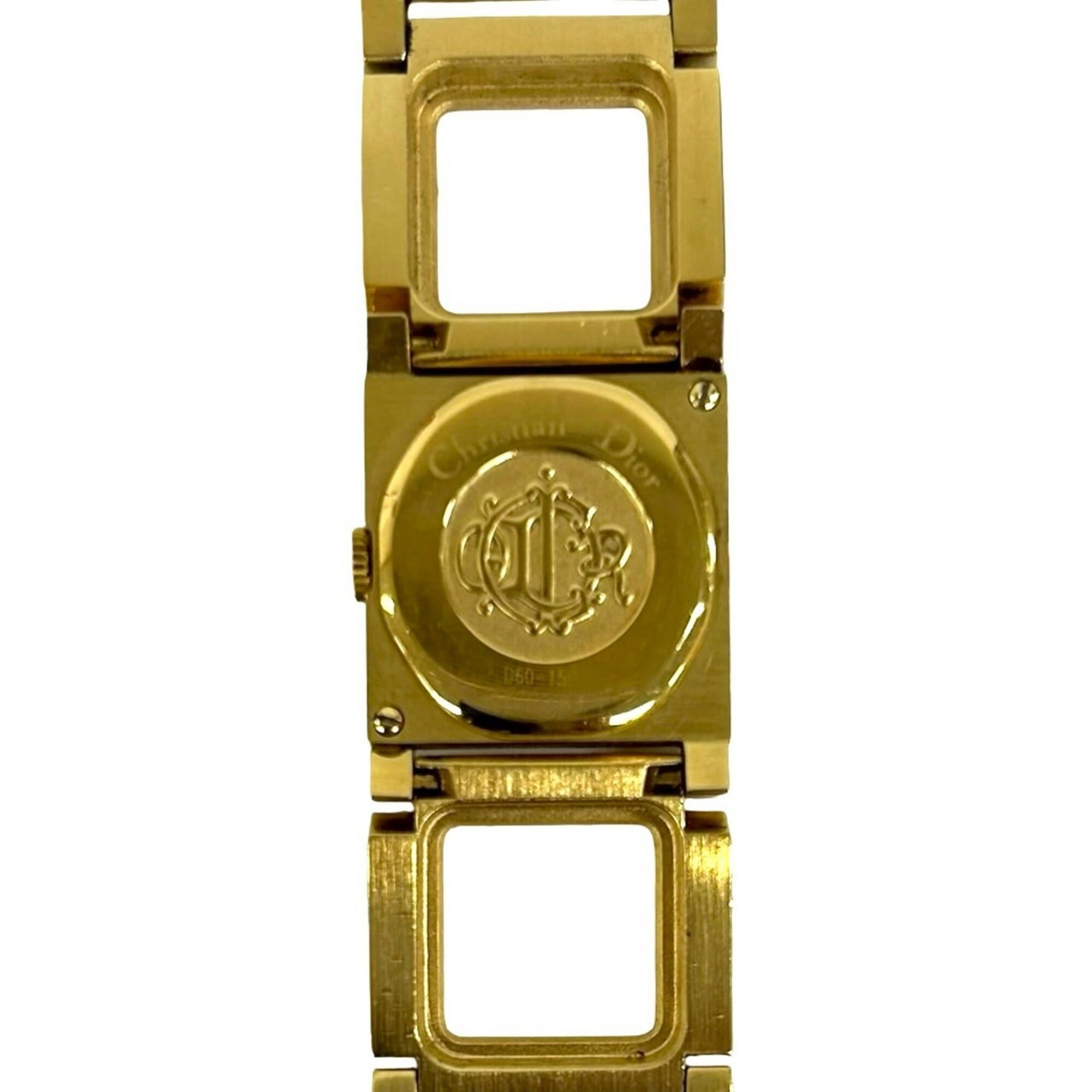 Christian Dior La Parisienne GP Quartz Wristwatch Gold 38450