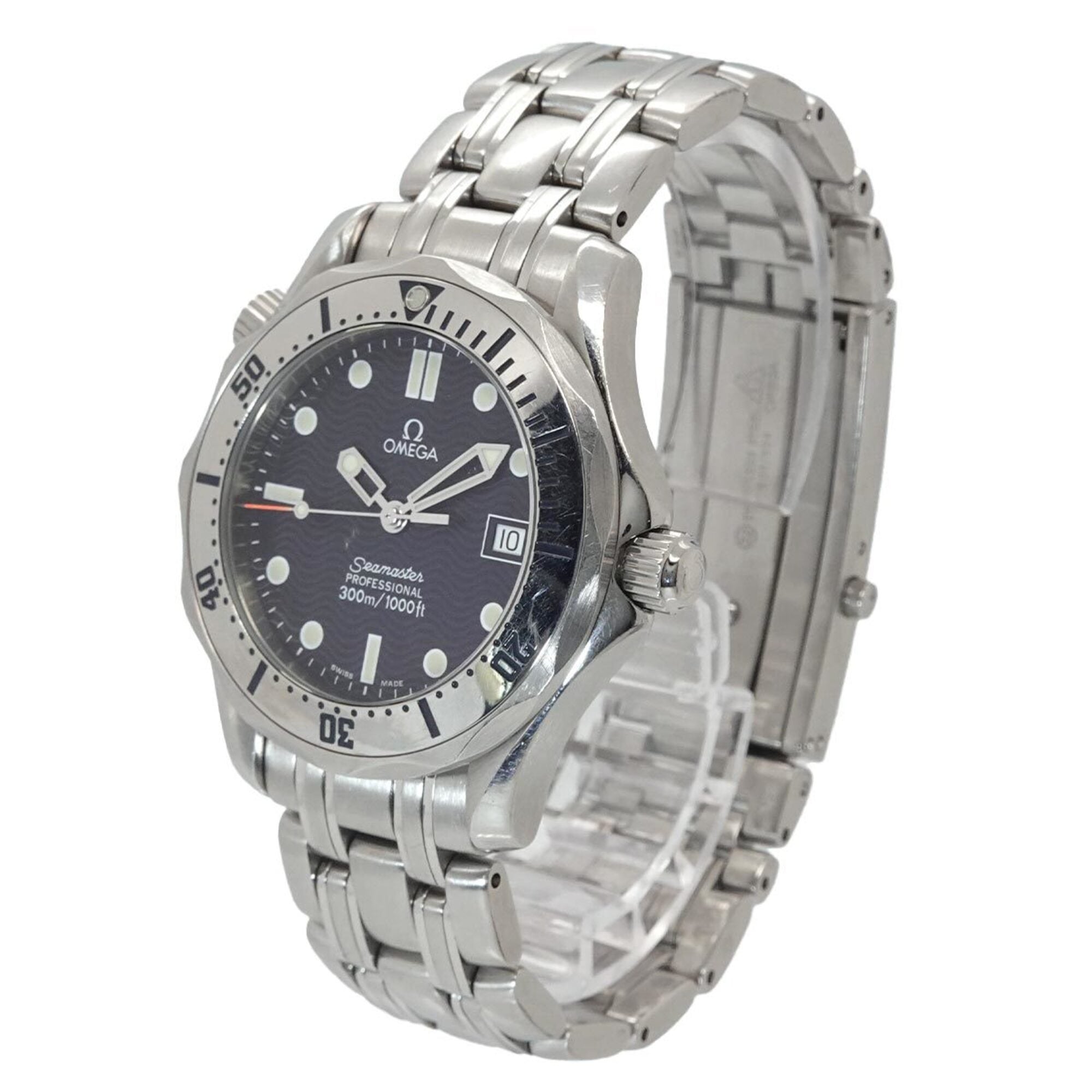 Omega Seamaster 2562 80 Blue Dial 36mm Watch