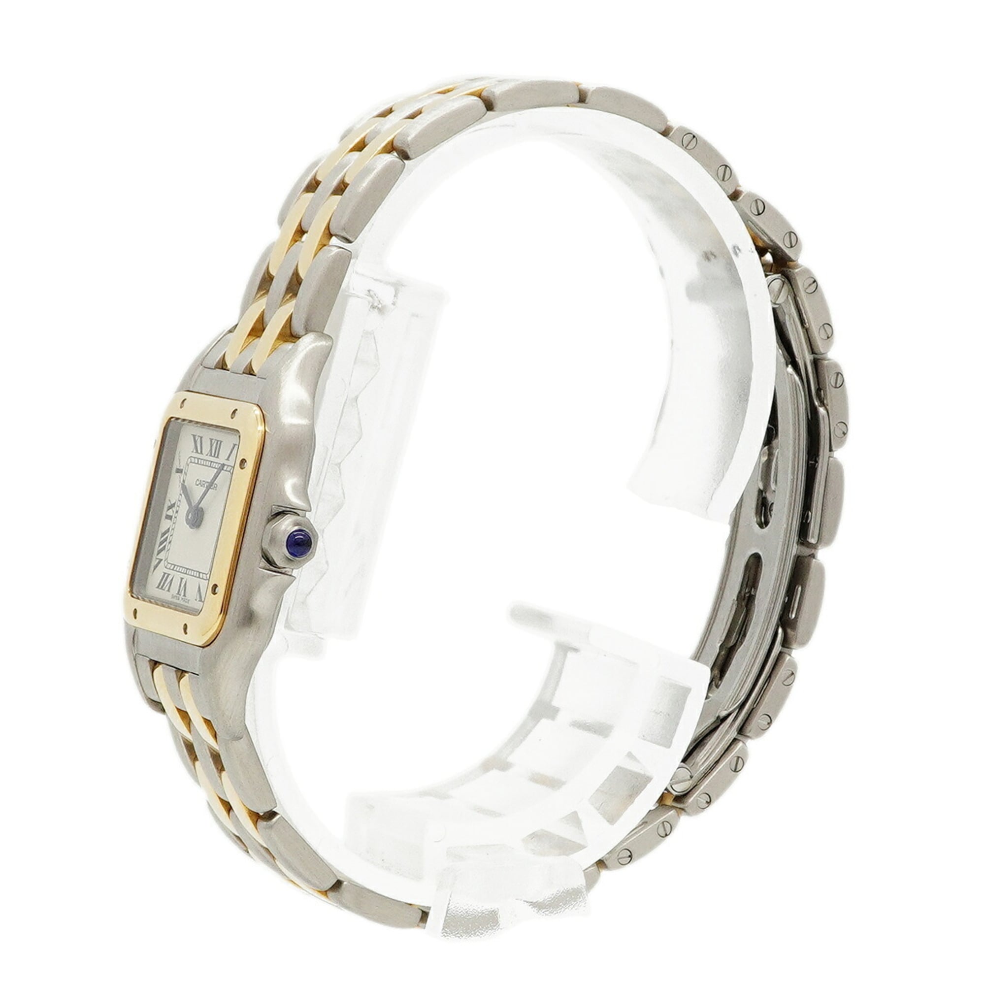 Cartier PanthÃ¨re SM 2-Row Two-Tone 84083242 Ivory Dial Wo