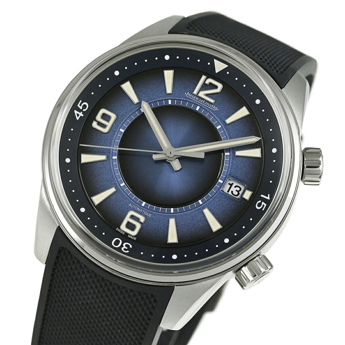 Jaeger LeCoultre JAEGER-LECOULTRE Polaris Date Q9068681 (842.8.37) Blue gradient Dial 42mm Watch