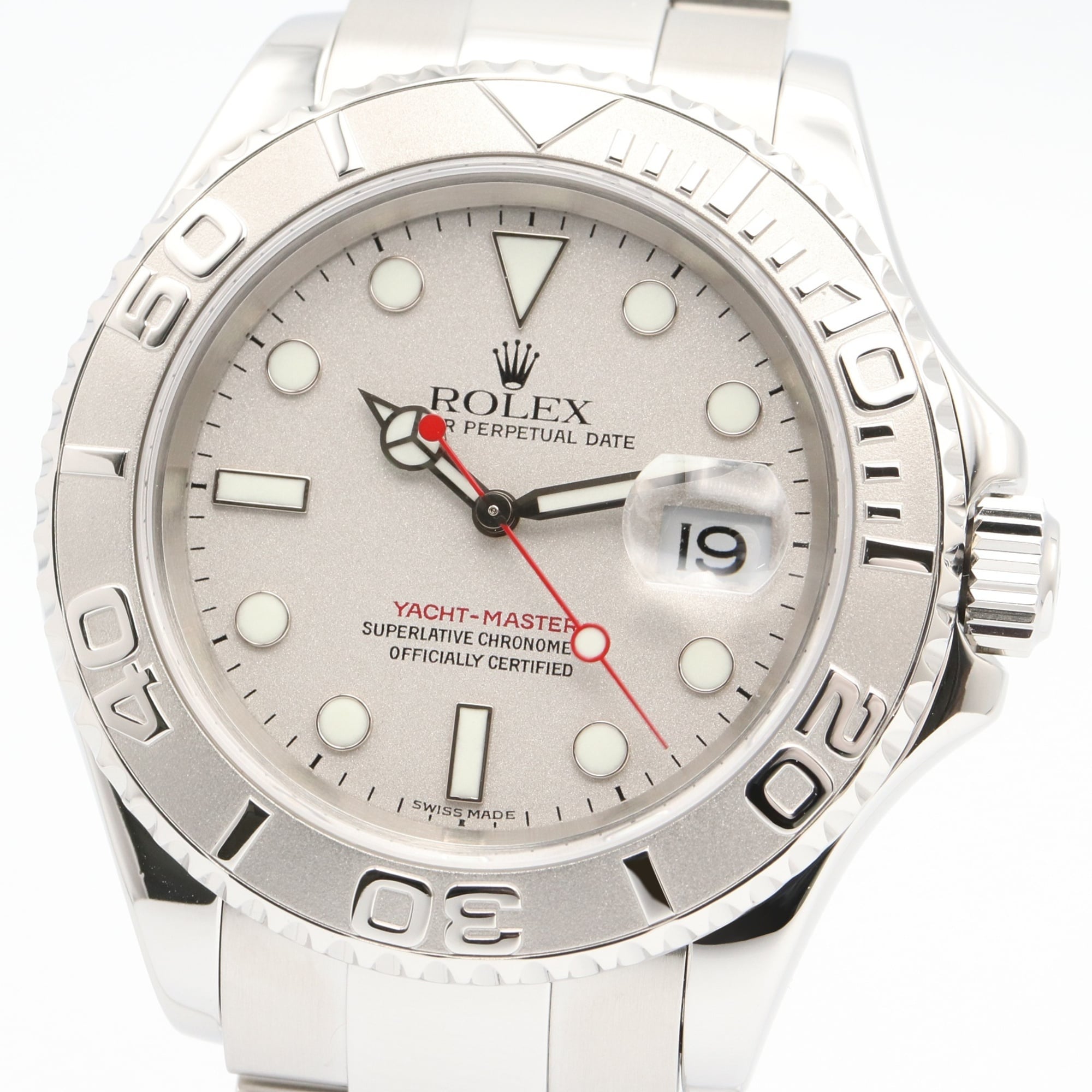 Rolex Yachtmaster Rolesium 16622 Gray Dial 40mm Watch