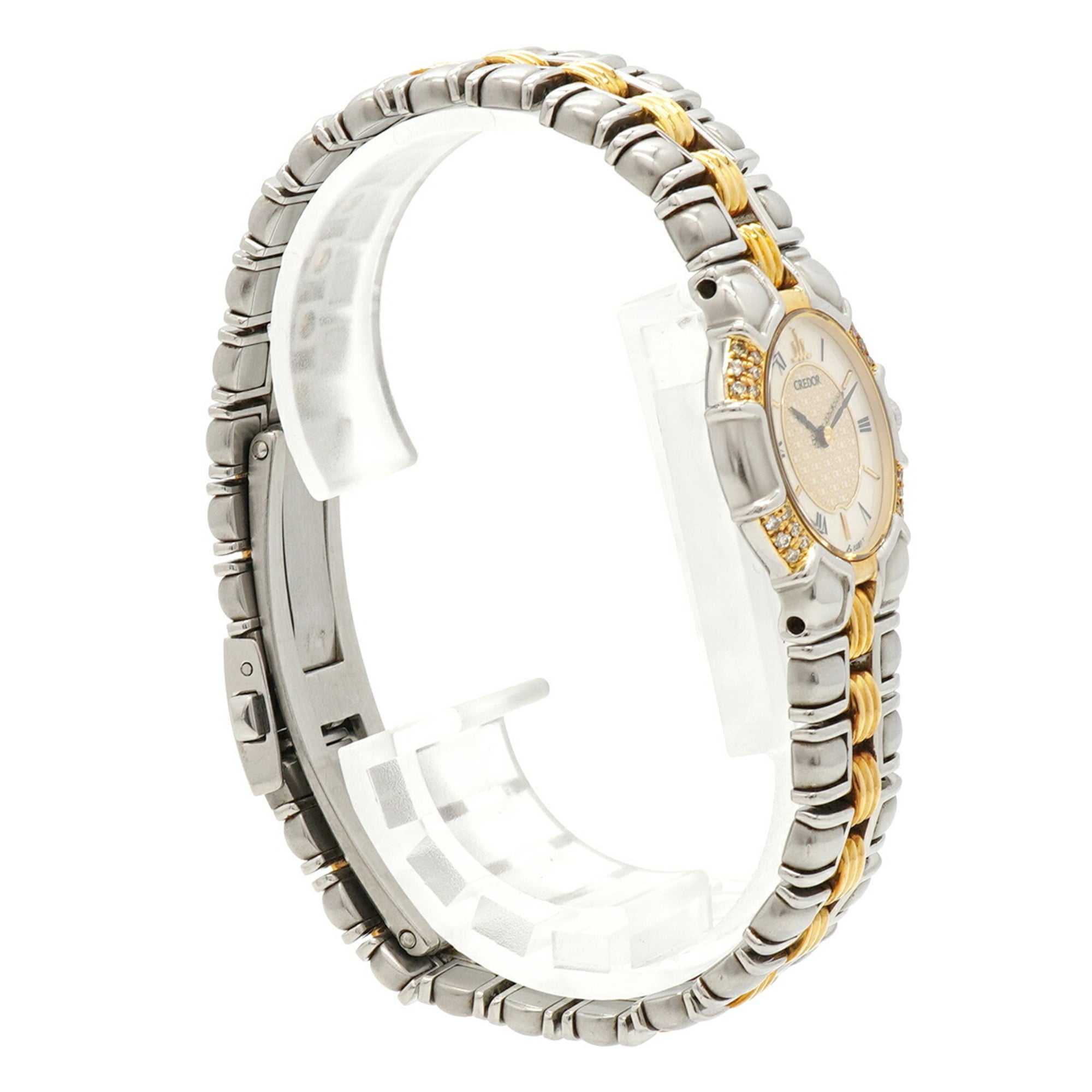 Seiko Credor Entrata GKWE084 5A70-0220 Silver Dial Women's Watch