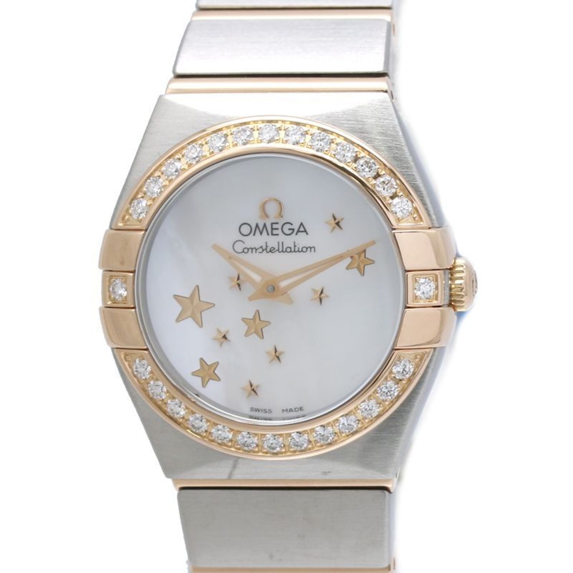 Omega Constellation 123.25.24.60.05.002 White Dial 24mm Watch