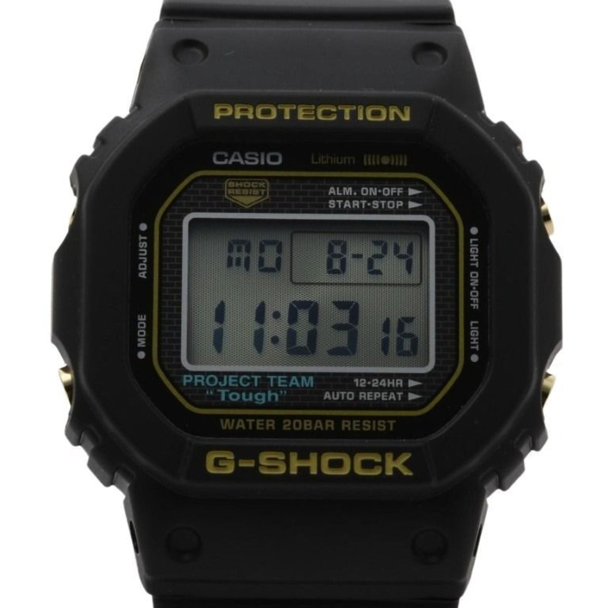 Montre Casio G-SHOCK modèle 35e anniversaire DW-5035D Noir cadran de 43 mm
