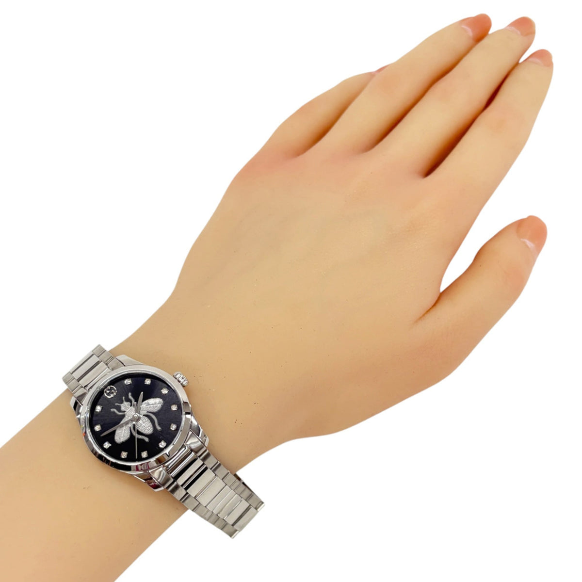 Montre Gucci G-Timeless YA1265024 Noir avec cadran de 27 mm