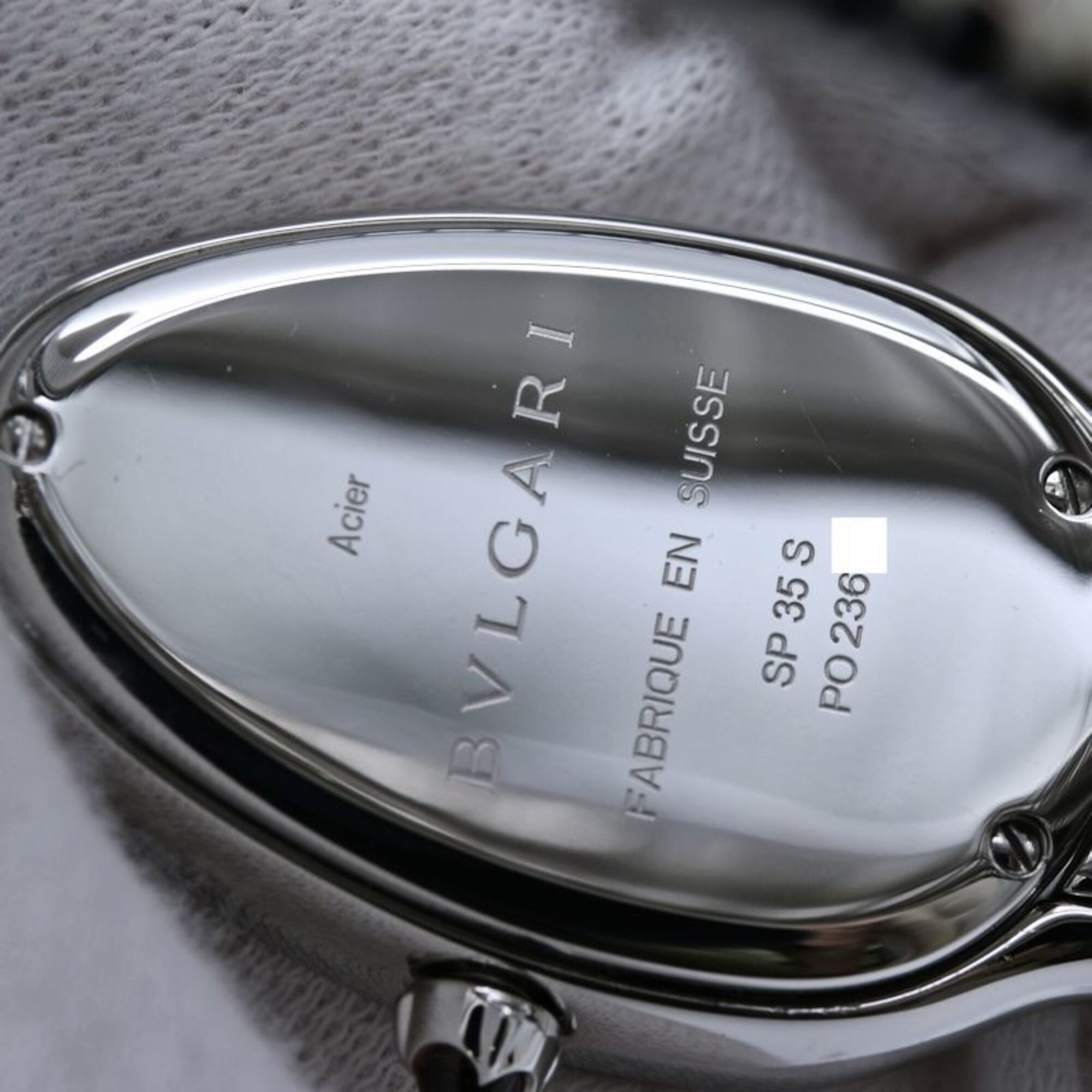 Bulgari Bulgari SP35C6SDS.2T SP35S 101910 Silver Dial 23mm Watch