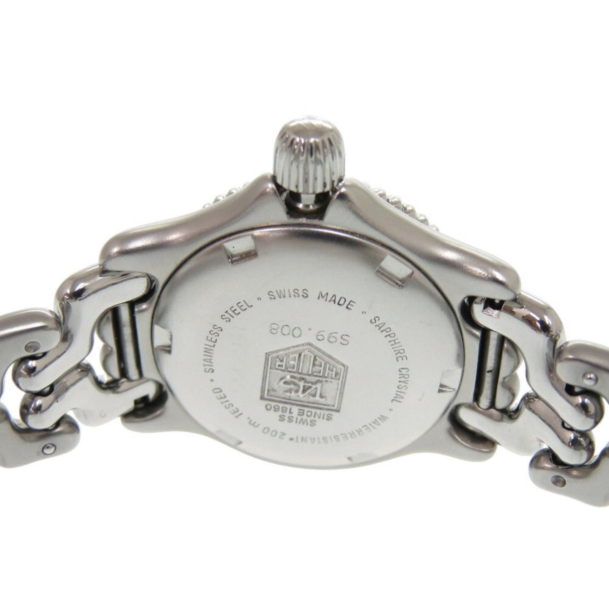 TAG Heuer S99.008 Cell Quarzzuhr aus Edelstahl Creme CremeSilber 1045TAG HEUER