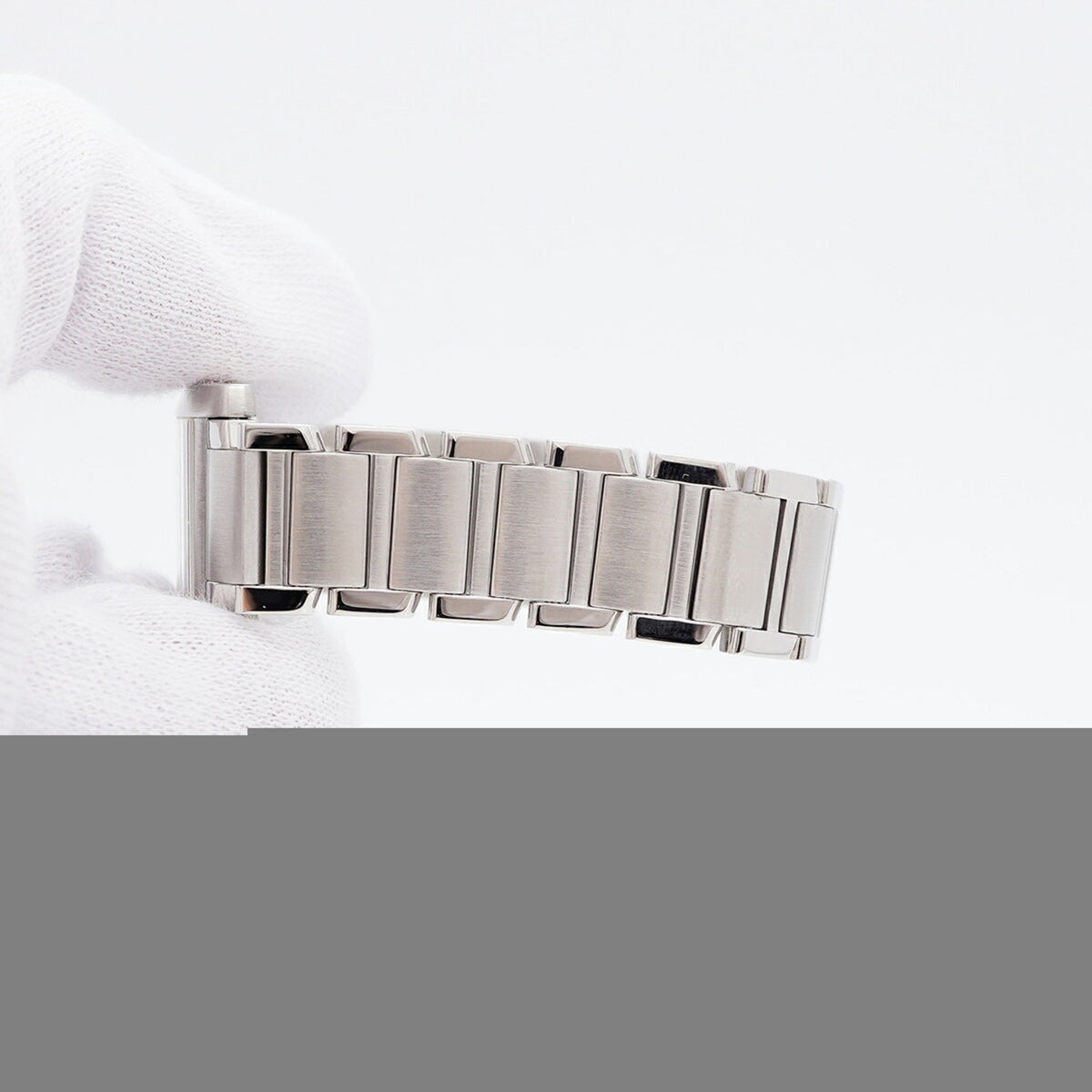 Cartier Tank Française SM W51008Q3 Elfenbein Zifferblatt 20 mm Uhr