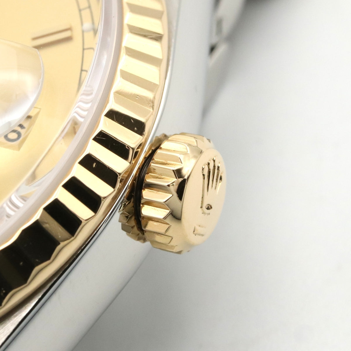 Rolex Datejust S-Serie 18 K (16233 Champagner, goldenes Zifferblatt, 36 mm Uhr