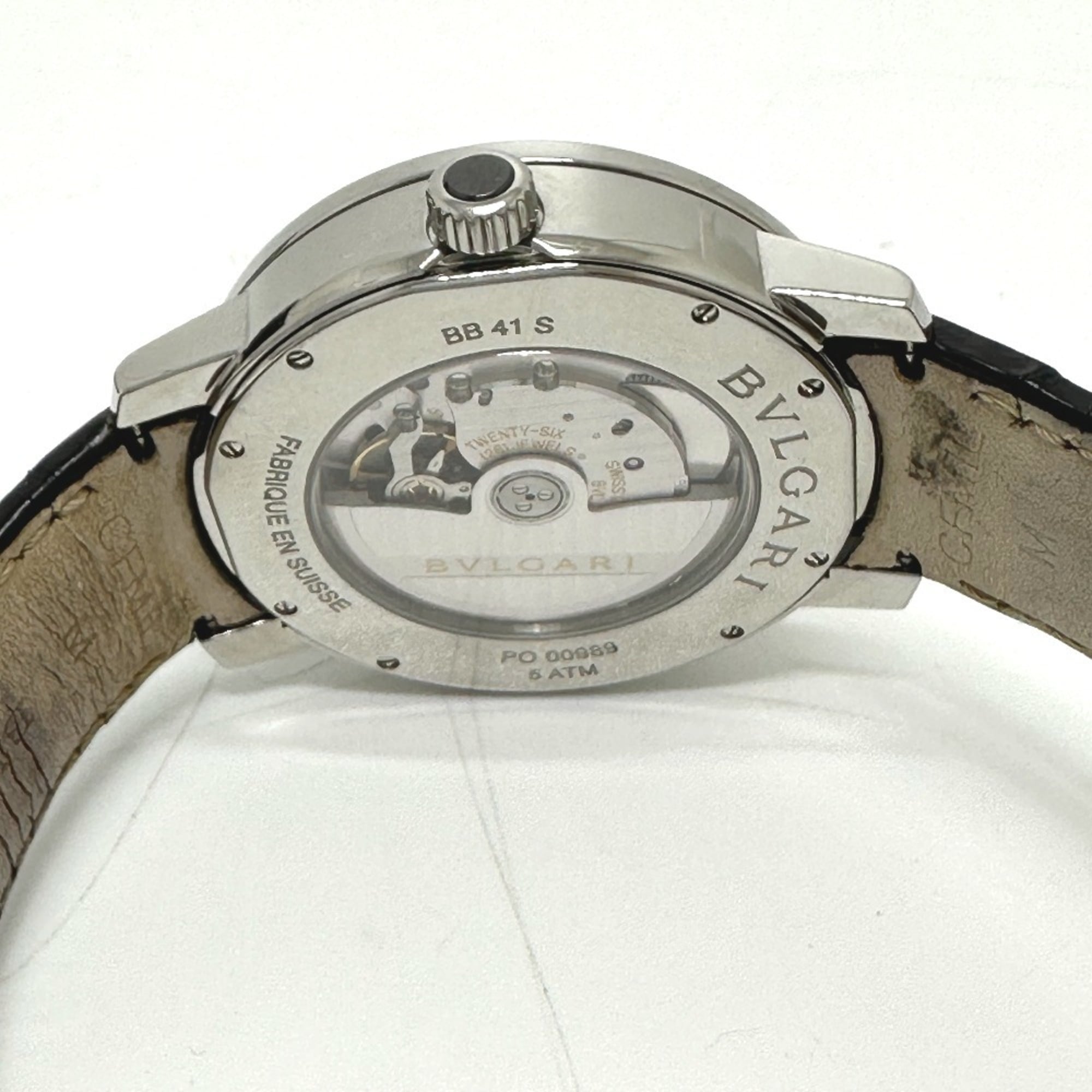 Bulgari Bvlgari Bvlgari GZl1b01c White Dial 41mm Watch
