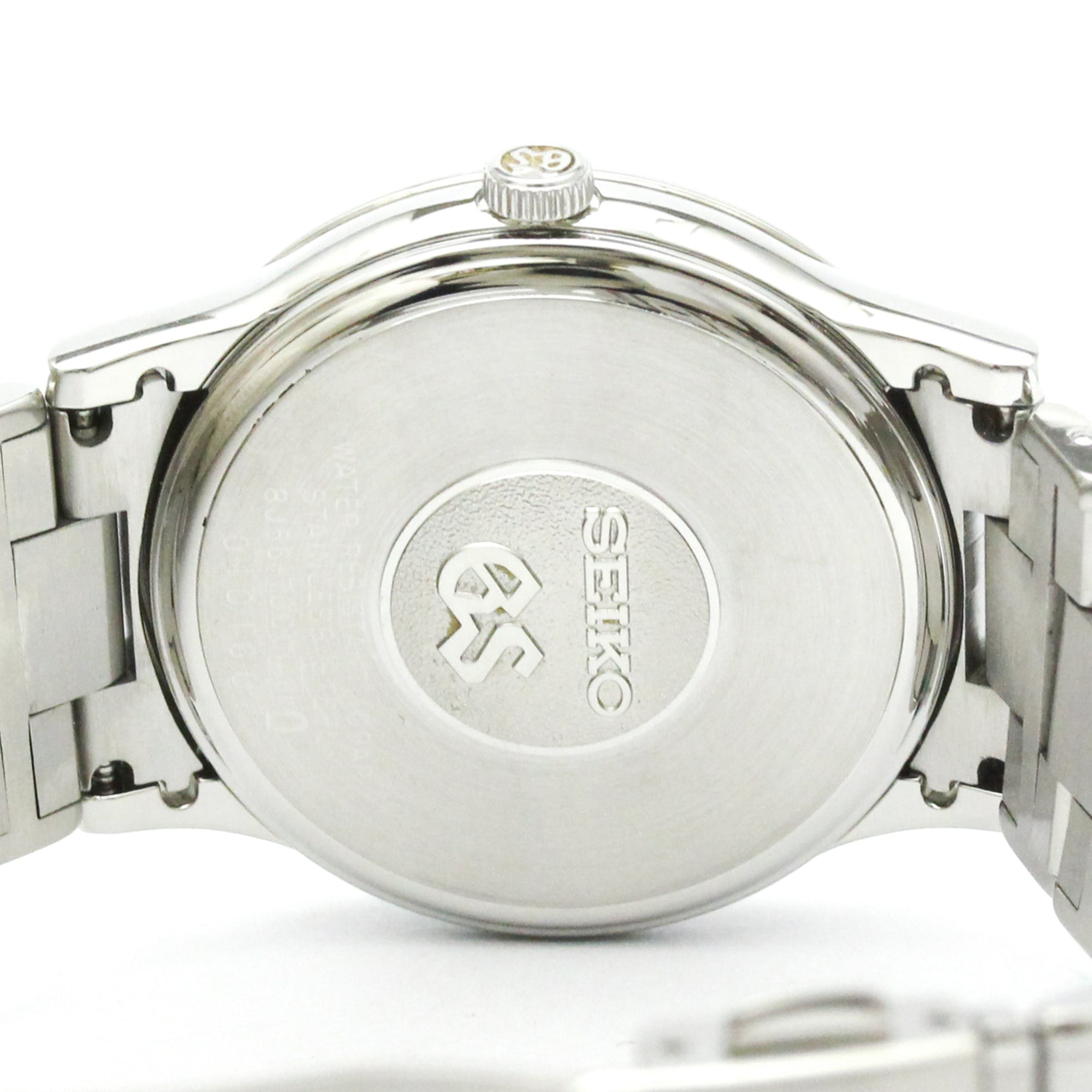 Montre Grand Seiko SBGF013 (8J56-7000) à cadran argenté, 34 mm
