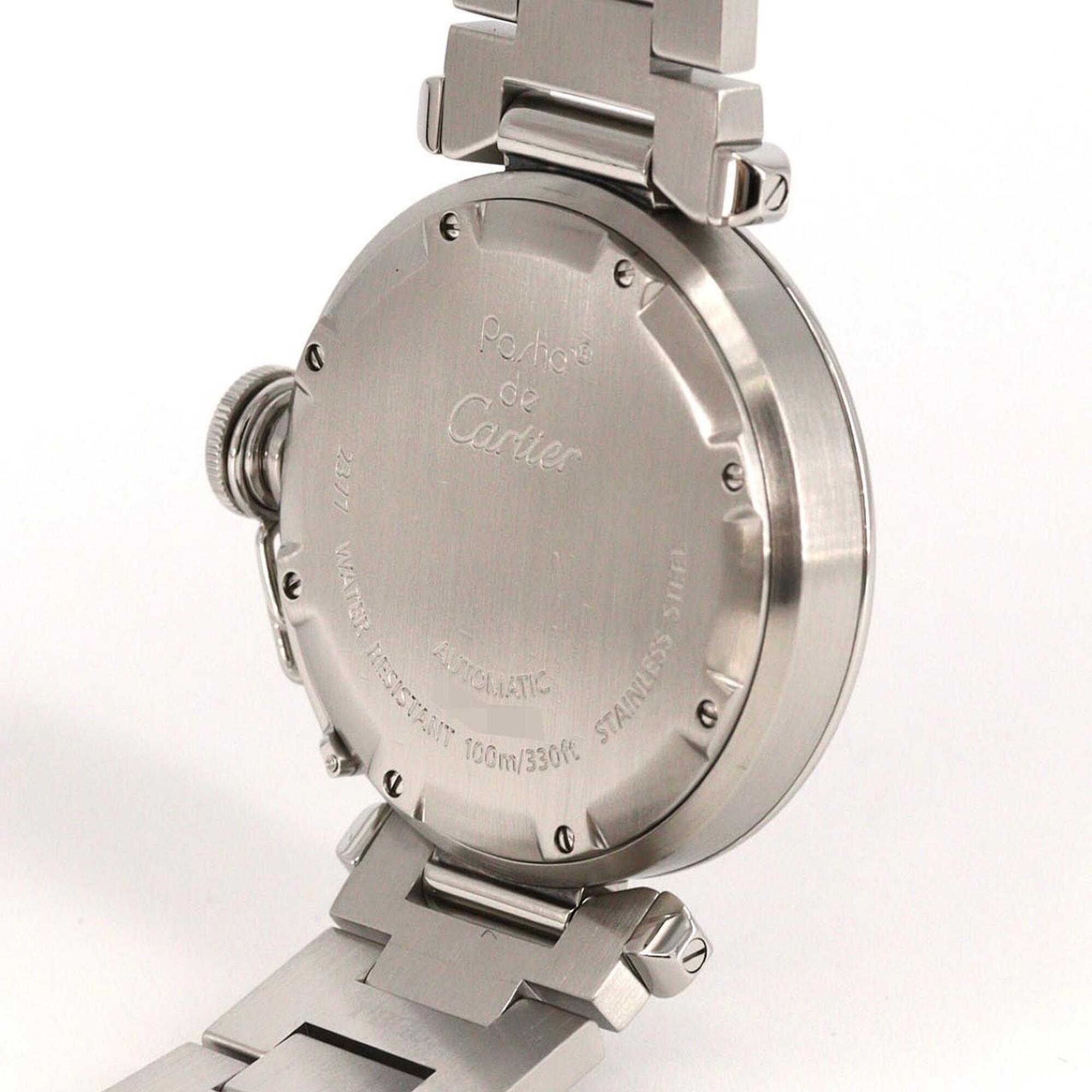 Cartier Pasha W31029M7 Silver Dial 35mm Watch