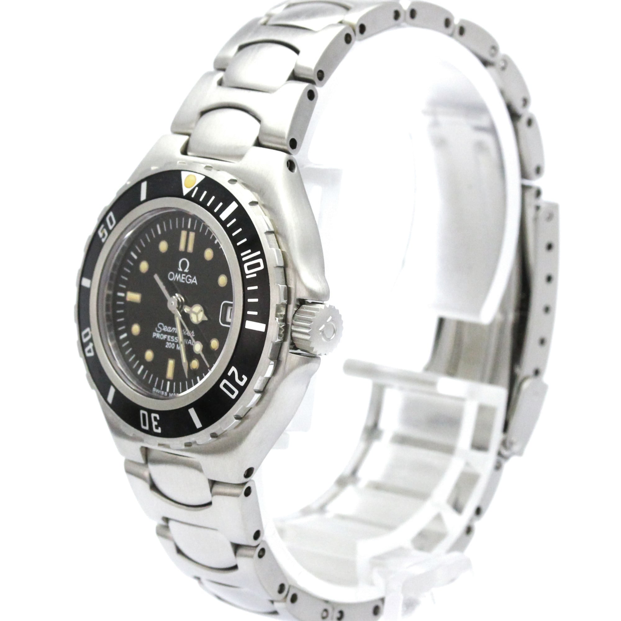 Omega Seamaster 7.961.051 Black Dial 28mm Watch