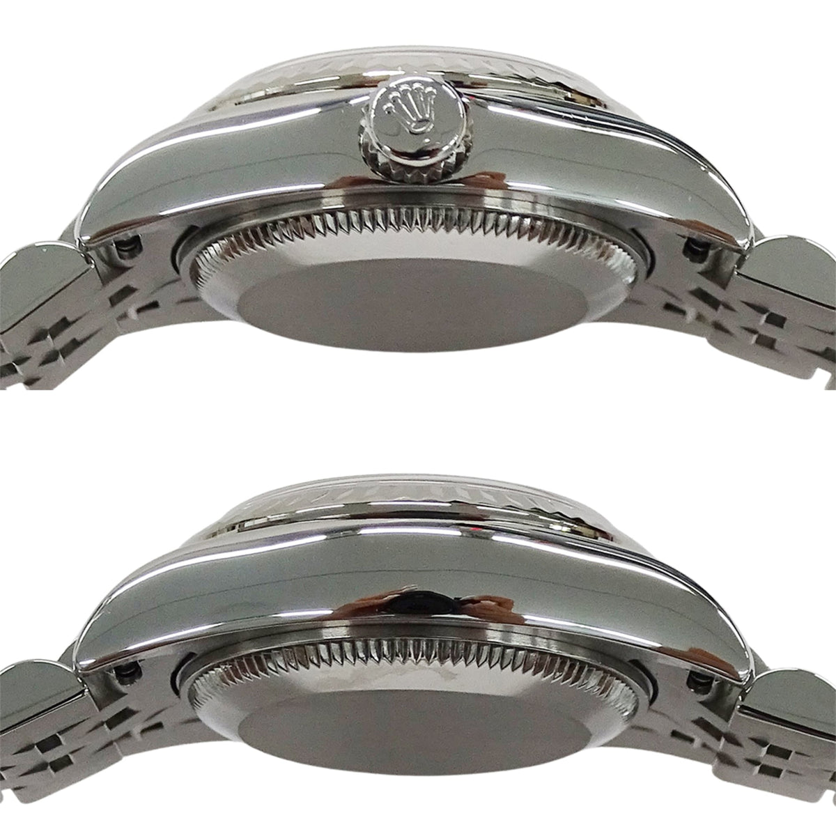 Rolex Datejust 179174G M Silber Zifferblatt 26 mm Uhr