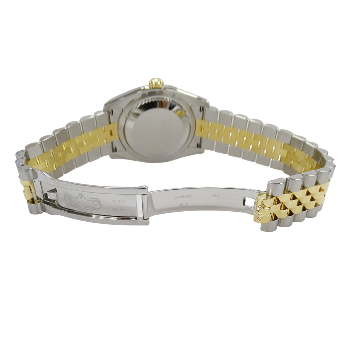 Rolex Datejust 116233 V, goldenes Zifferblatt, 36 mm Uhr