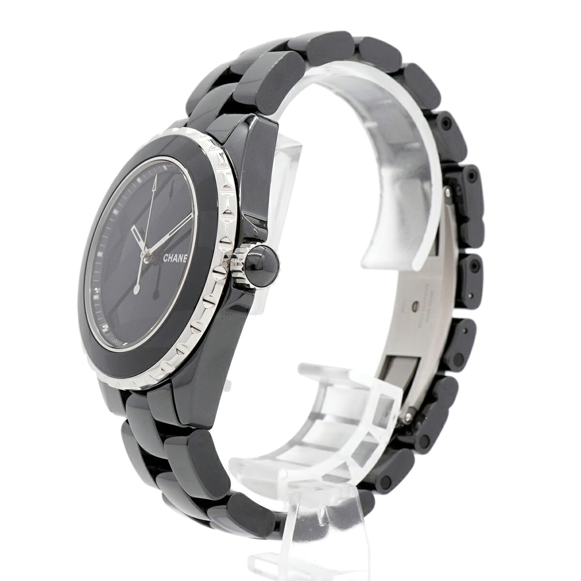 Chanel J12 Untitled H5581 Black Dial 38mm Watch