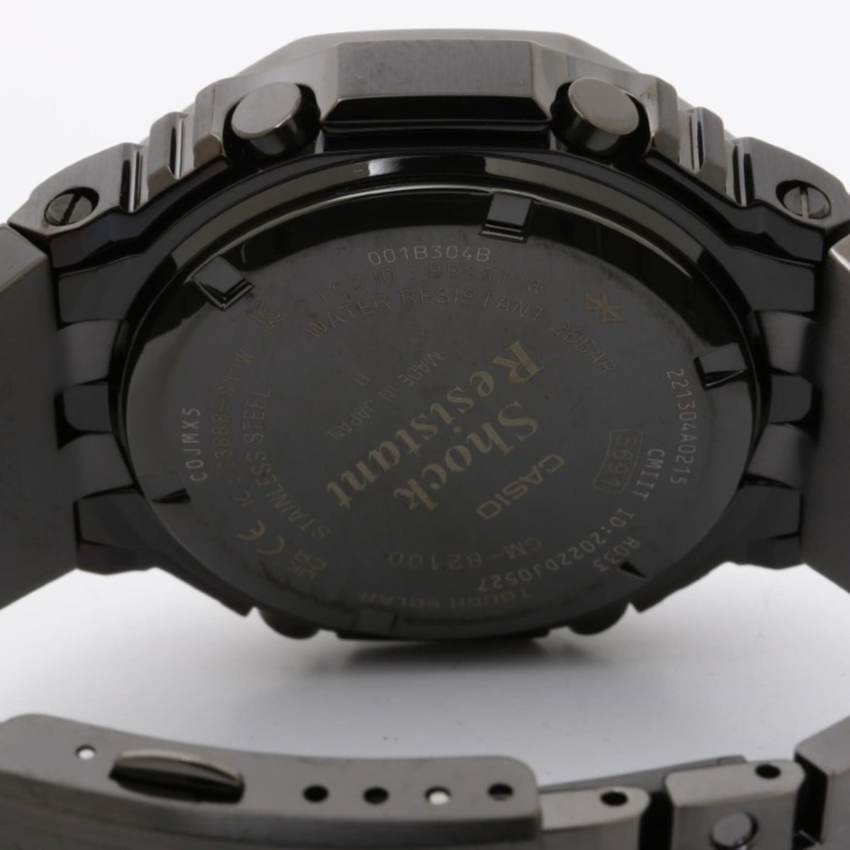 Casio G-SHOCK FULL METAL 2100 Series GM-B2100BD-1AJF Black Dial 44mm Watch