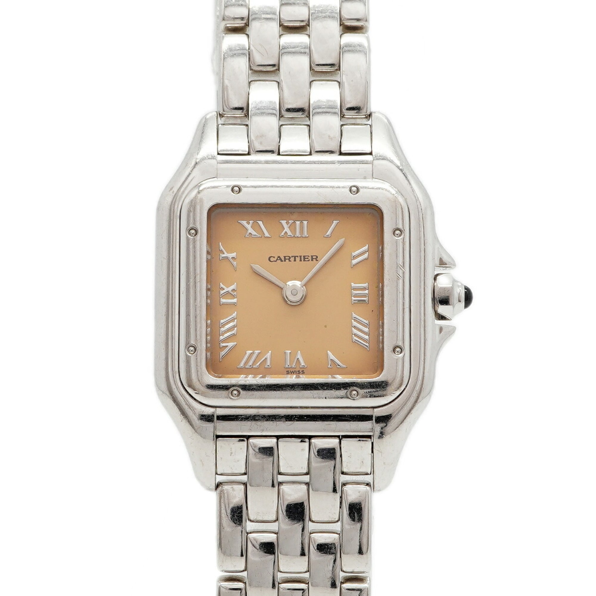 Cartier PanthÃ¨re SM 750 WG 1660 W25052F3 Orange Dial Wo