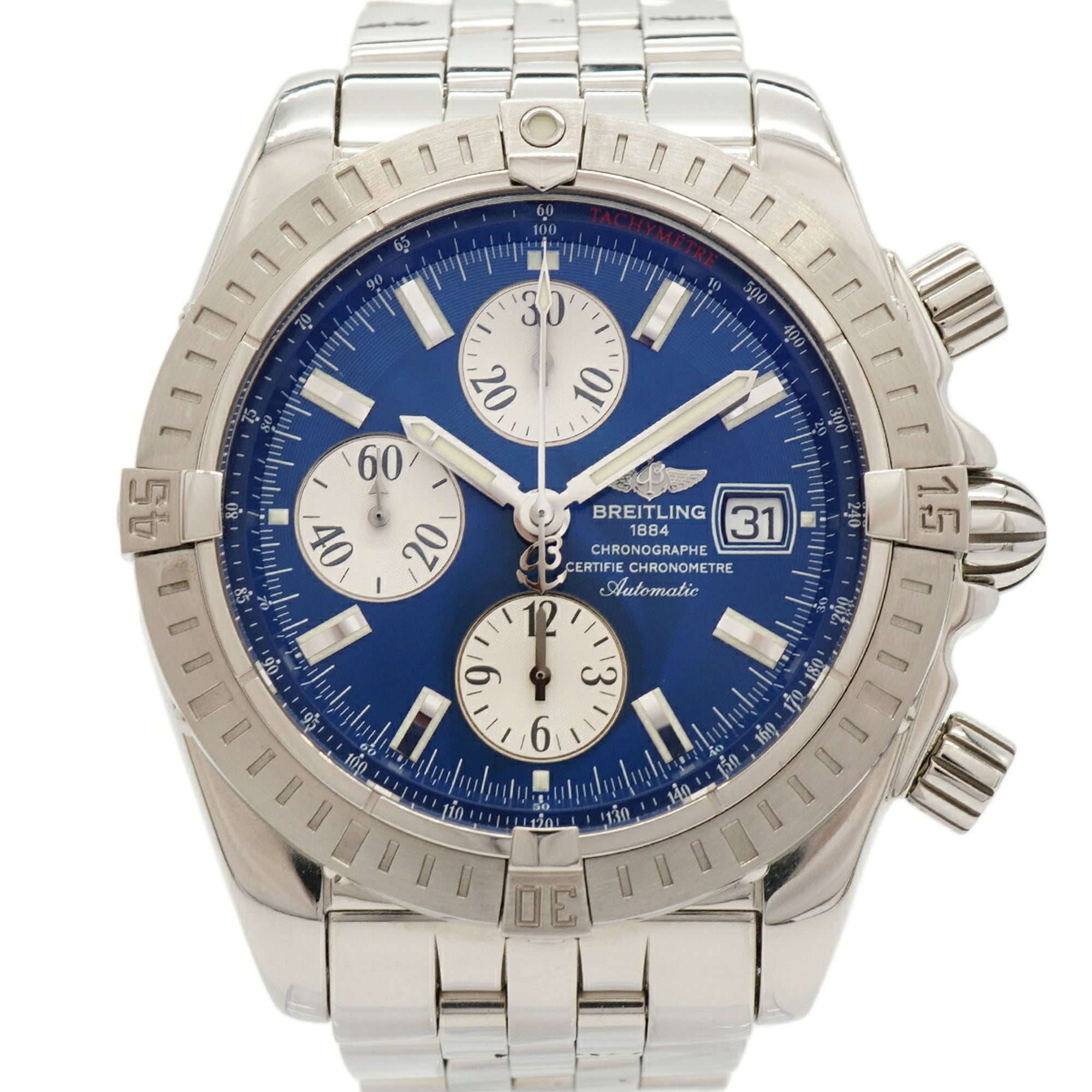 Breitling Chronomat A156C45PA/A13356 Blue Dial 42mm Watch