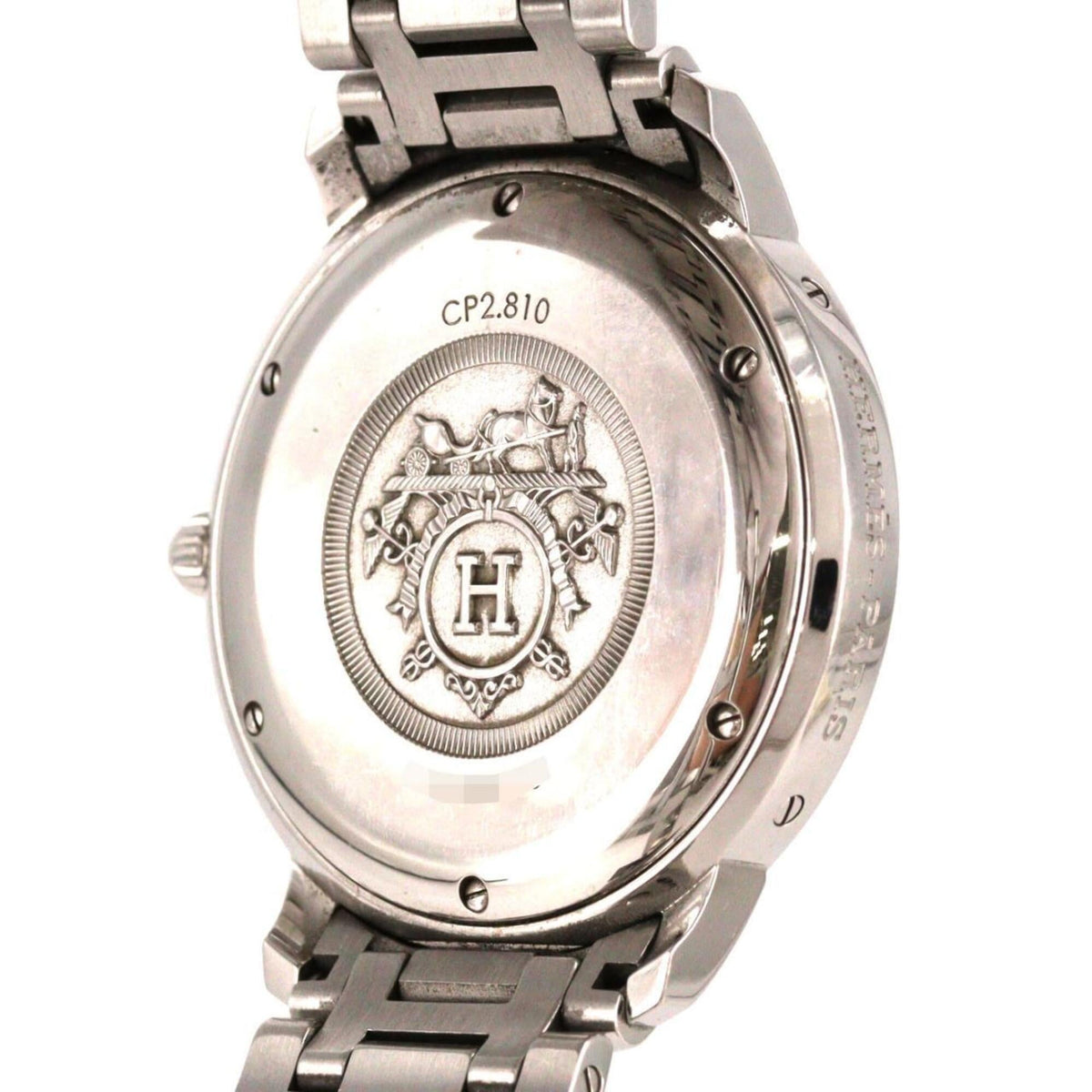 Hermes Clipper Classic CP2.810 Silver Dial 39mm Watch