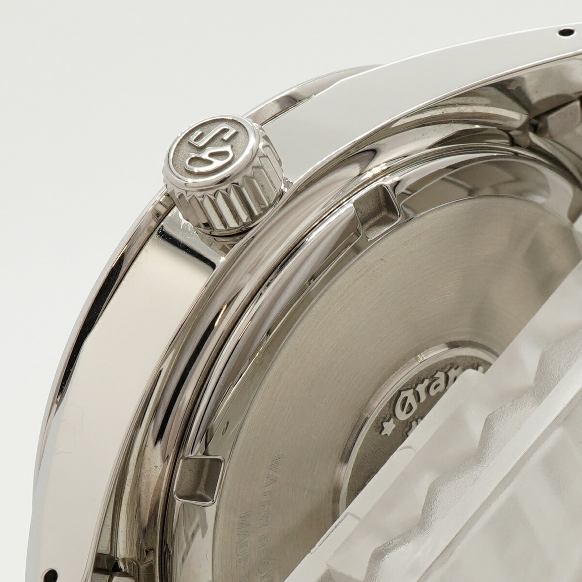 Grand Seiko SBGA101 9R65-0BM0 Herrenuhr Schwarz Zifferblatt